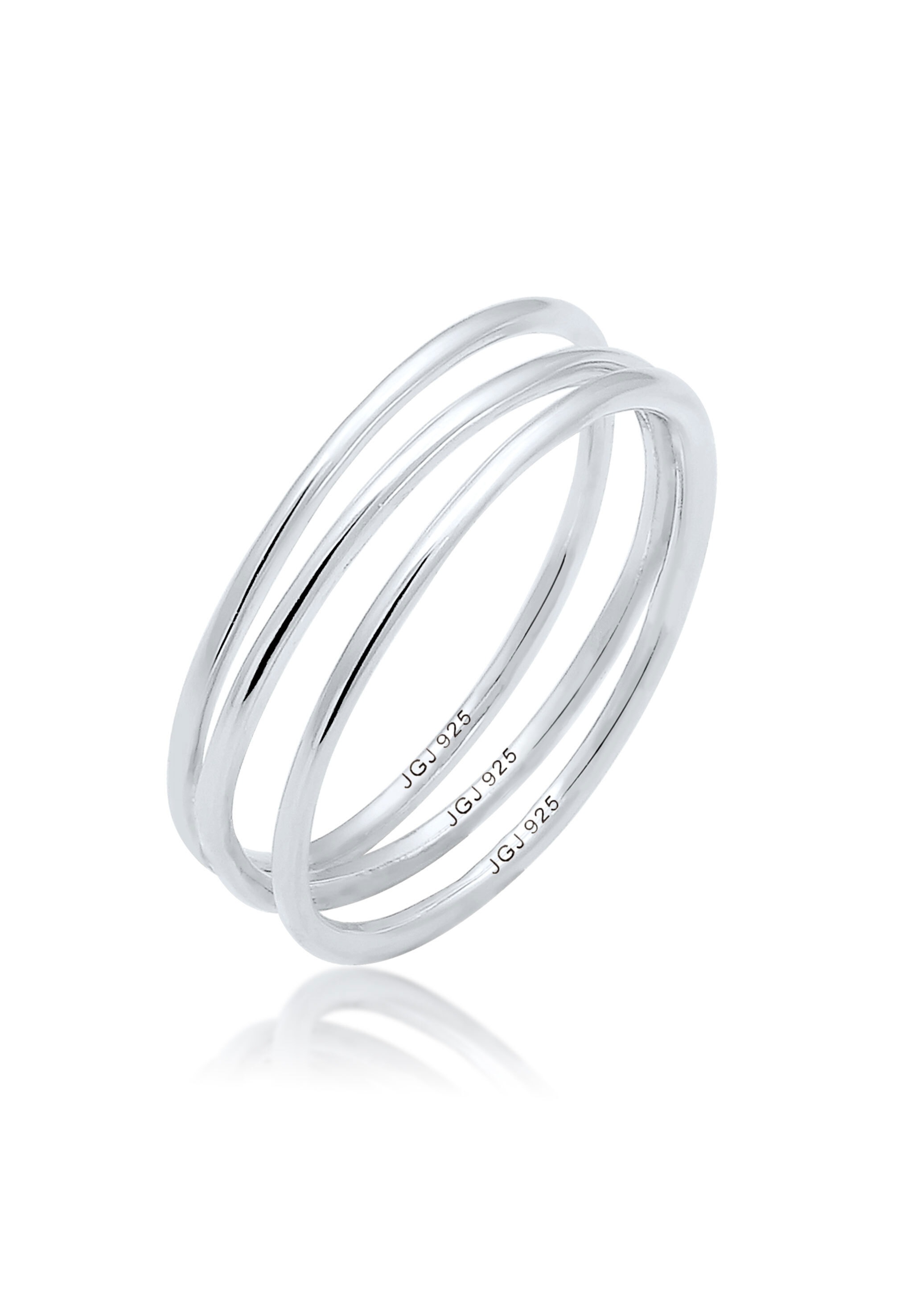 Elli Silberring »Ring Wickelring Filigran Trend 925 Silber«