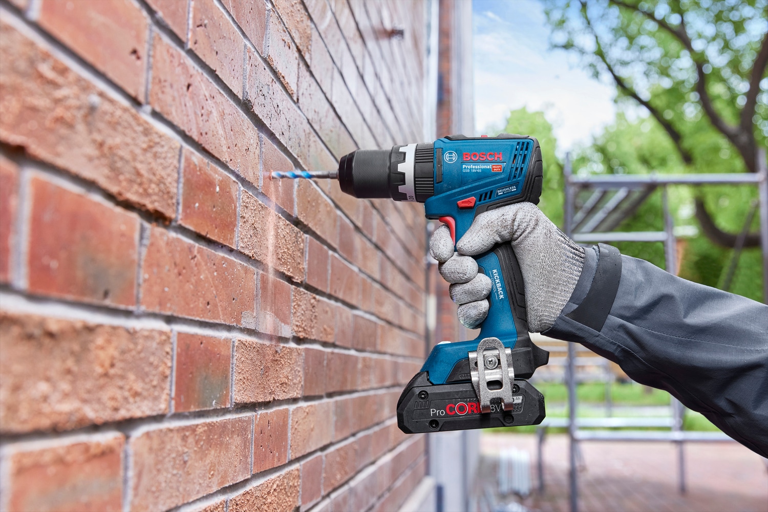 Bosch Professional Akku-Schlagbohrschrauber »»GSB 18V-65««, ohne Akku, ohne Ladegerät