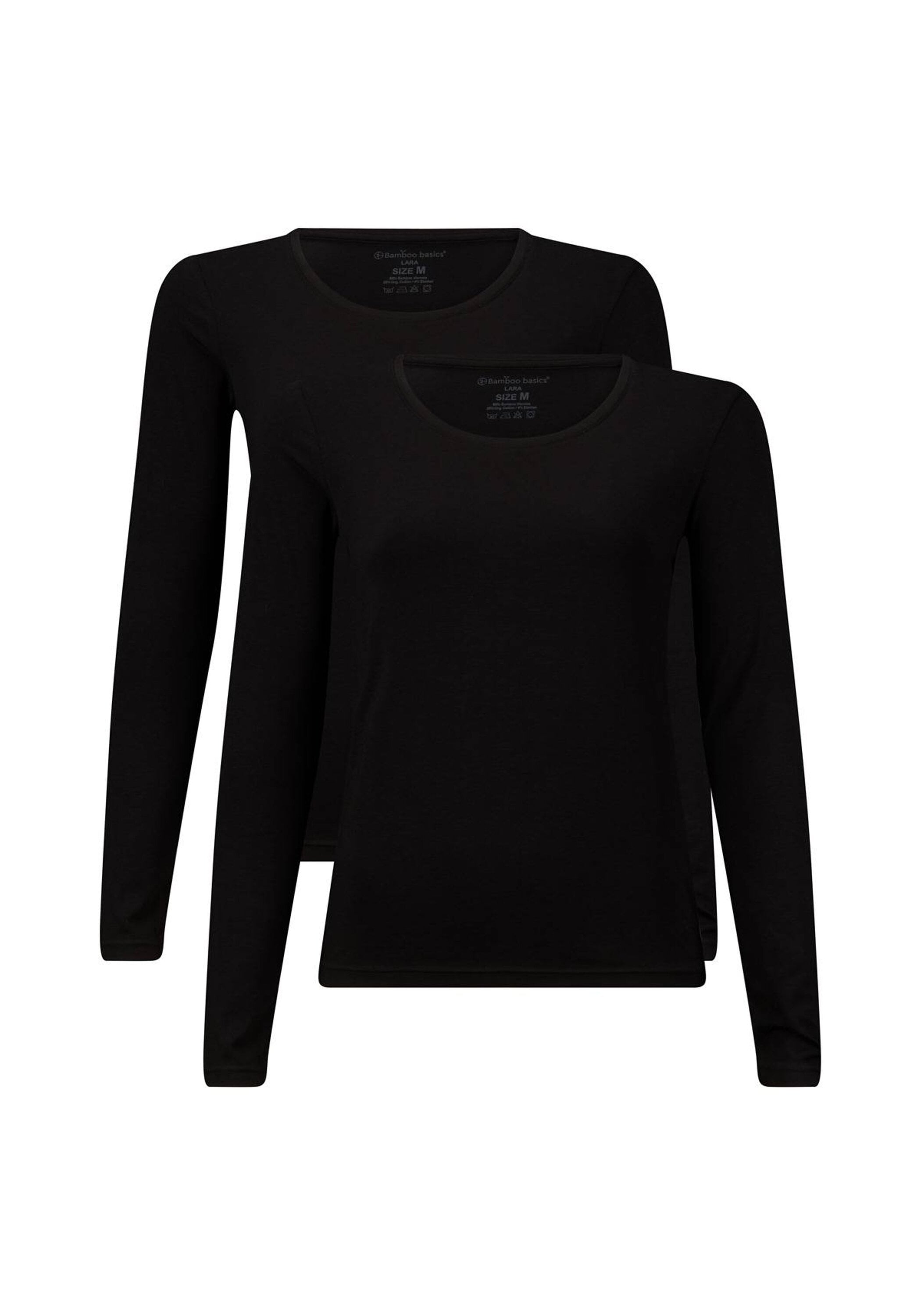 Bamboo basics Unterhemd »Longsleeve LARA 2er Pack«