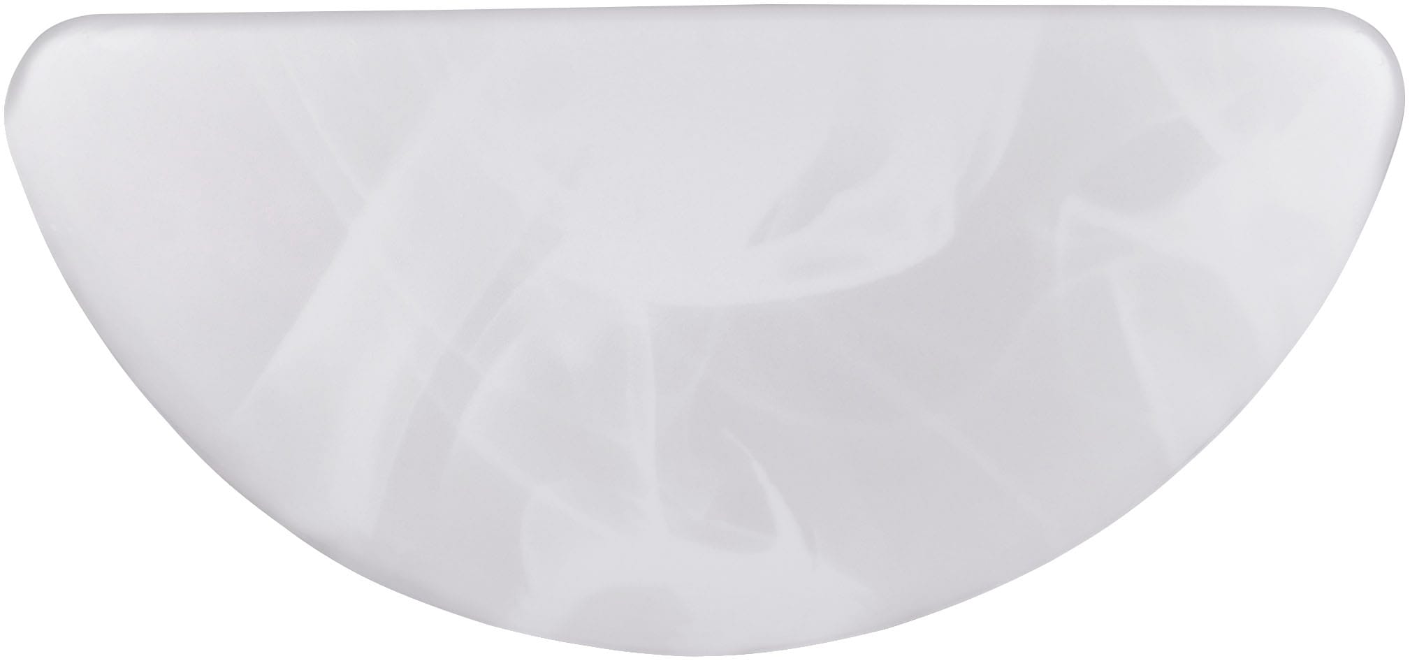 REALITY Leuchten LED Wandleuchte »UMBRIA, LED Wandlampe Kunststoff Alabaster weiß 4000K kaltweißes Licht« LED-Board 1 Stk. Kaltweiß 9W 1200 Lumen, Wand- oder Deckenlampe, B/H/T: 25,5 x 3,5 x 11,5 cm