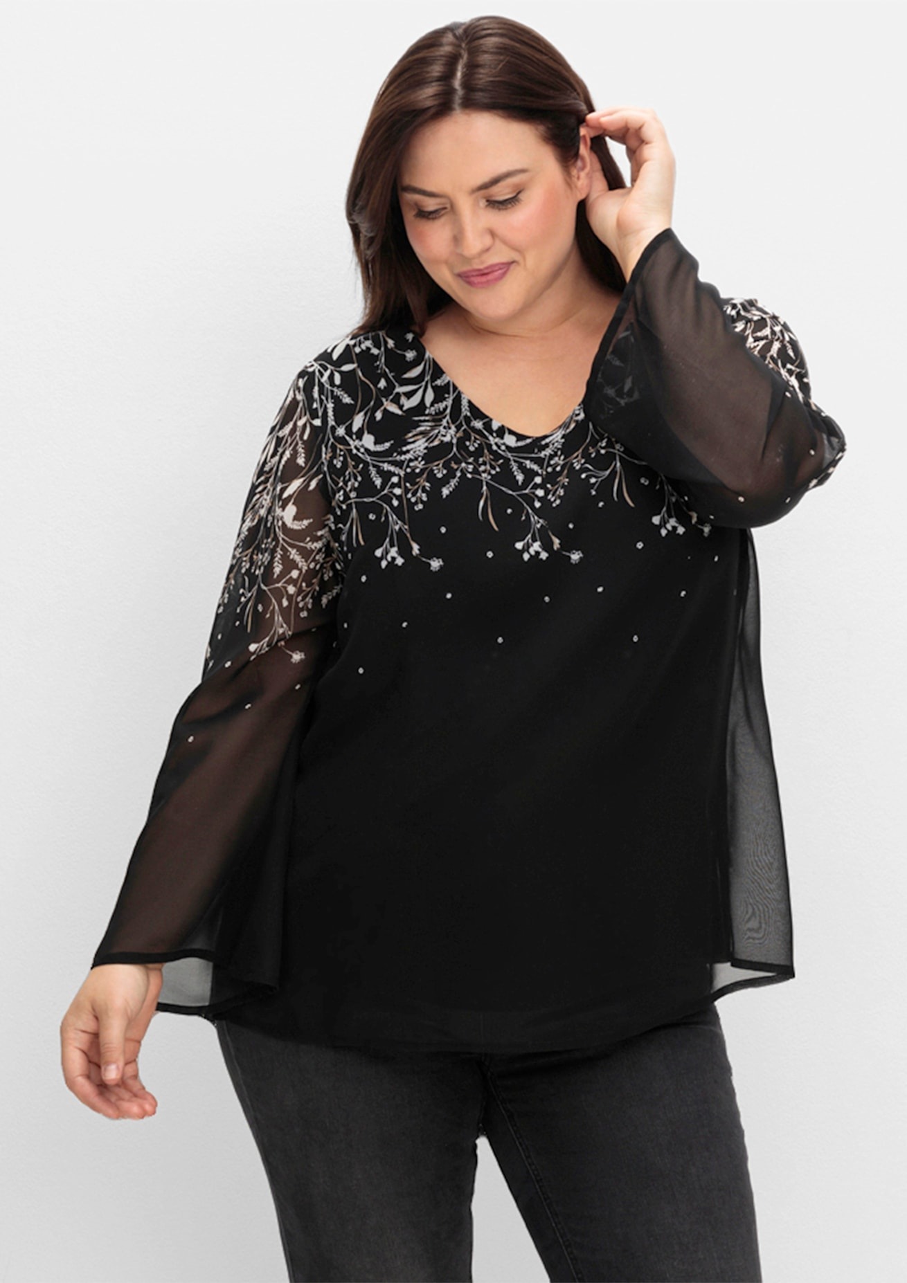 Sheego Longbluse
