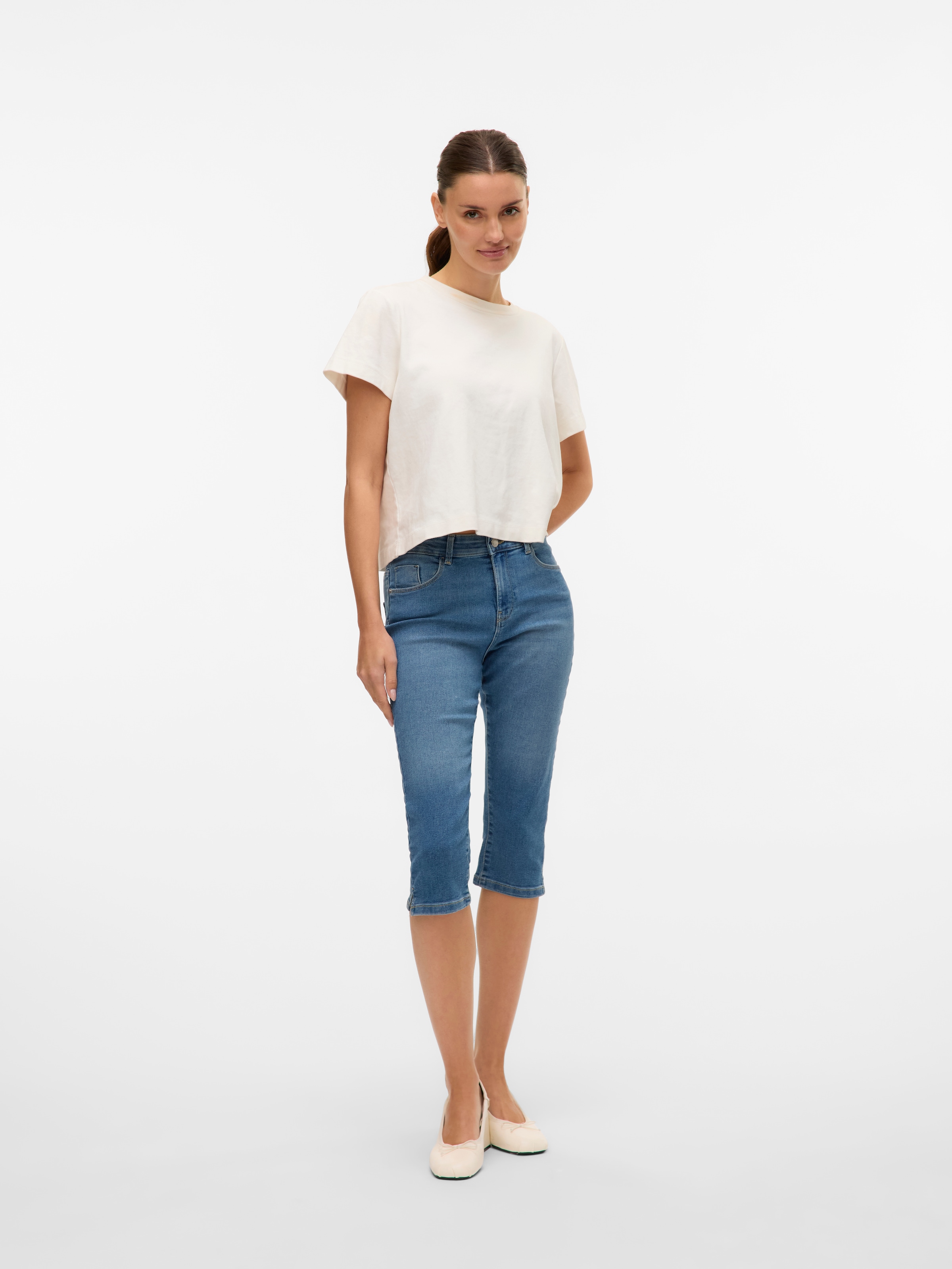 Vero Moda Caprijeans »VMELLY MR KNICKERS DNM MIX NOOS«