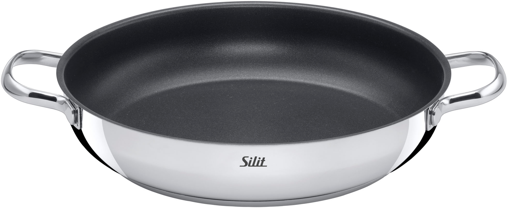 Silit Topf-Set »Toskana, Kochtopf Set mit Glasdeckel induktionsgeeignet, teilmattiert« Set, mit Milchtopf und Dampfgareinsatz, 14 Stk. tlg. Edelstahl 18/10