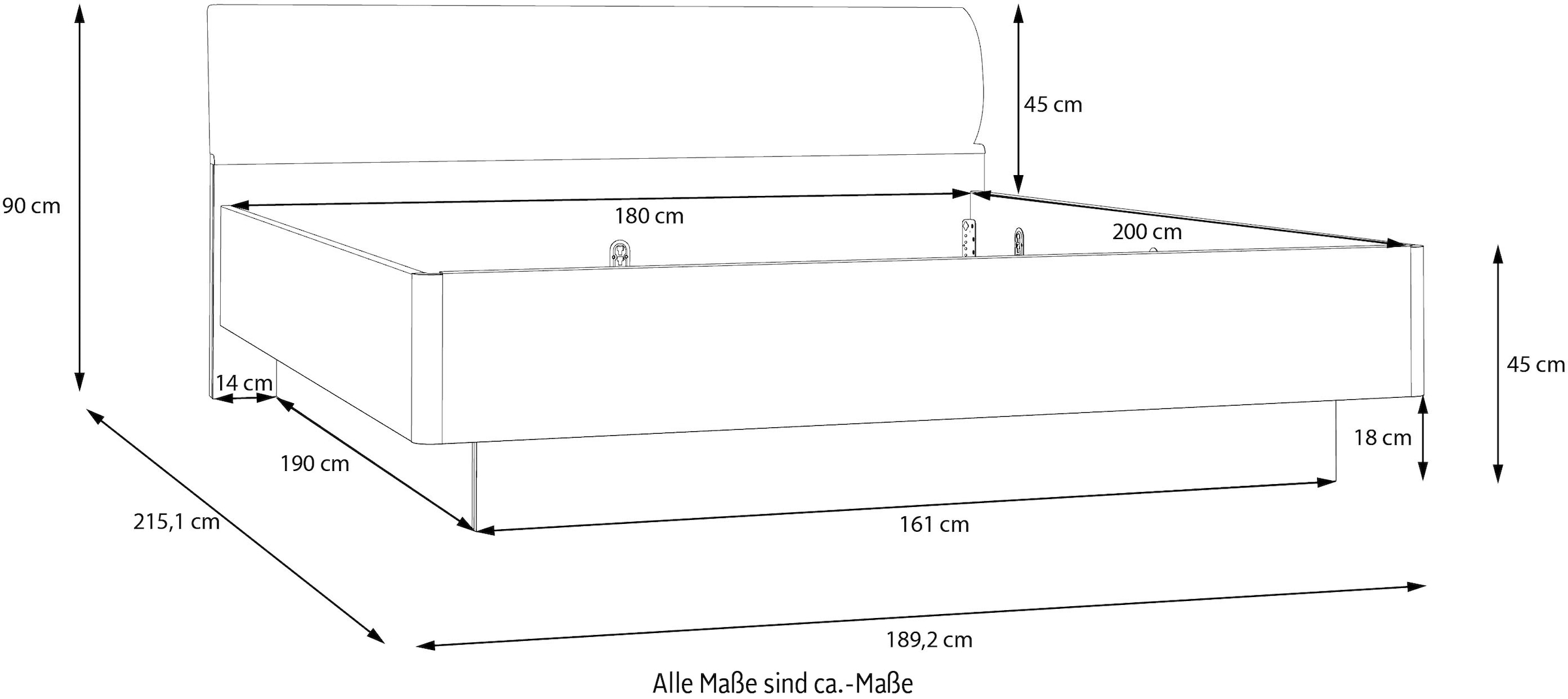 FORTE LED Leselampe, 2er Set