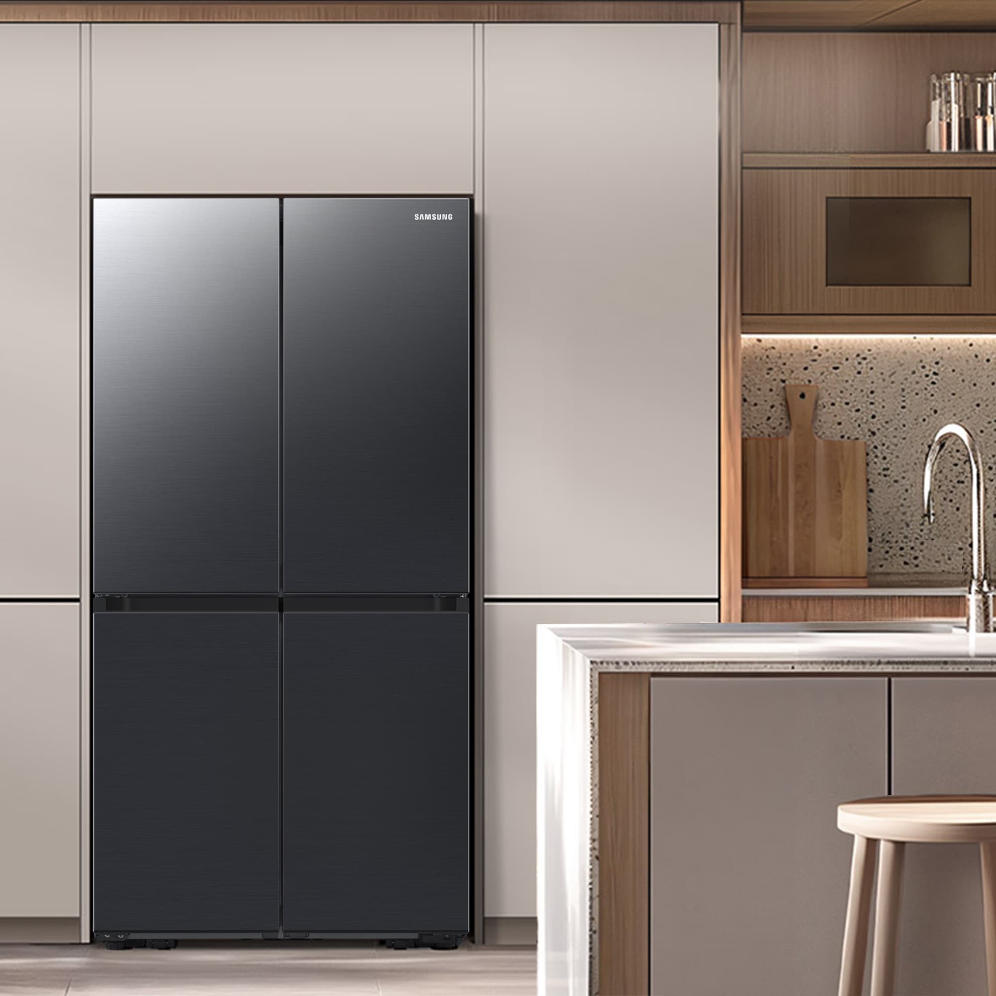 Samsung Multi Door »RF65DG960ESG« 183 cm hoch 91,2 cm breit