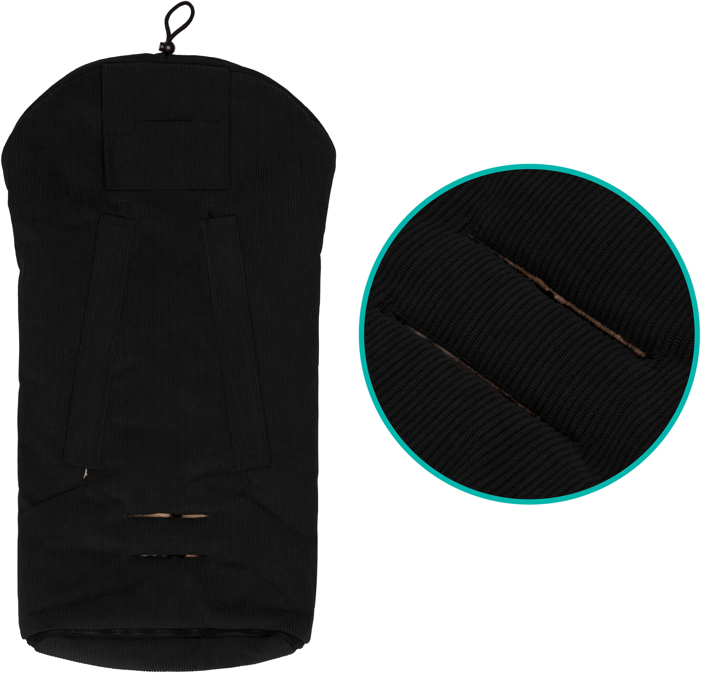 Fillikid Fußsack »Nevis Cord, Winterfußsack Gr. 0« für Autositze Gr. 0 und Kinderwagen