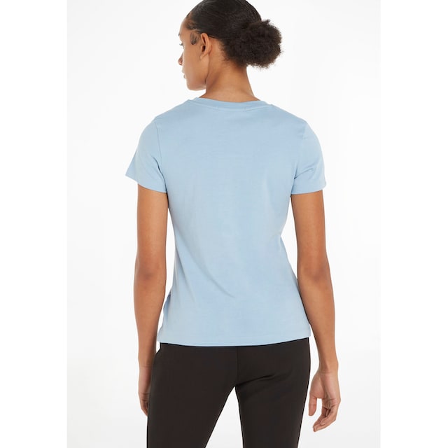 Calvin Klein Jeans T-Shirt »MICRO MONOLOGO SLIM FIT TEE«, mit  Rundhalsausschnitt bei ♕