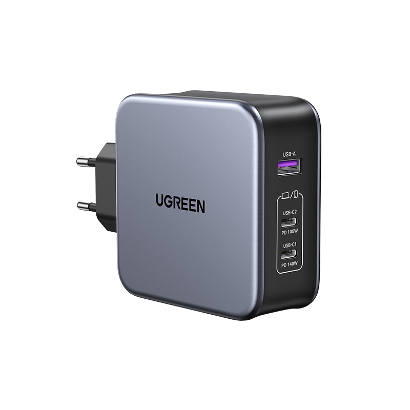 UGREEN Schnelllade-Gerät »Nexode USB-A+2*USB-C 140W GaN Fast Charger+USB-C Cable 1.5m CD289«