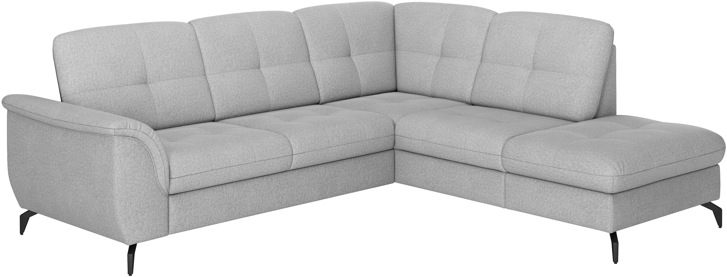 sit&more Ecksofa »Zora L-Form«, wahlweise mit Bettfunktion und Bettkasten