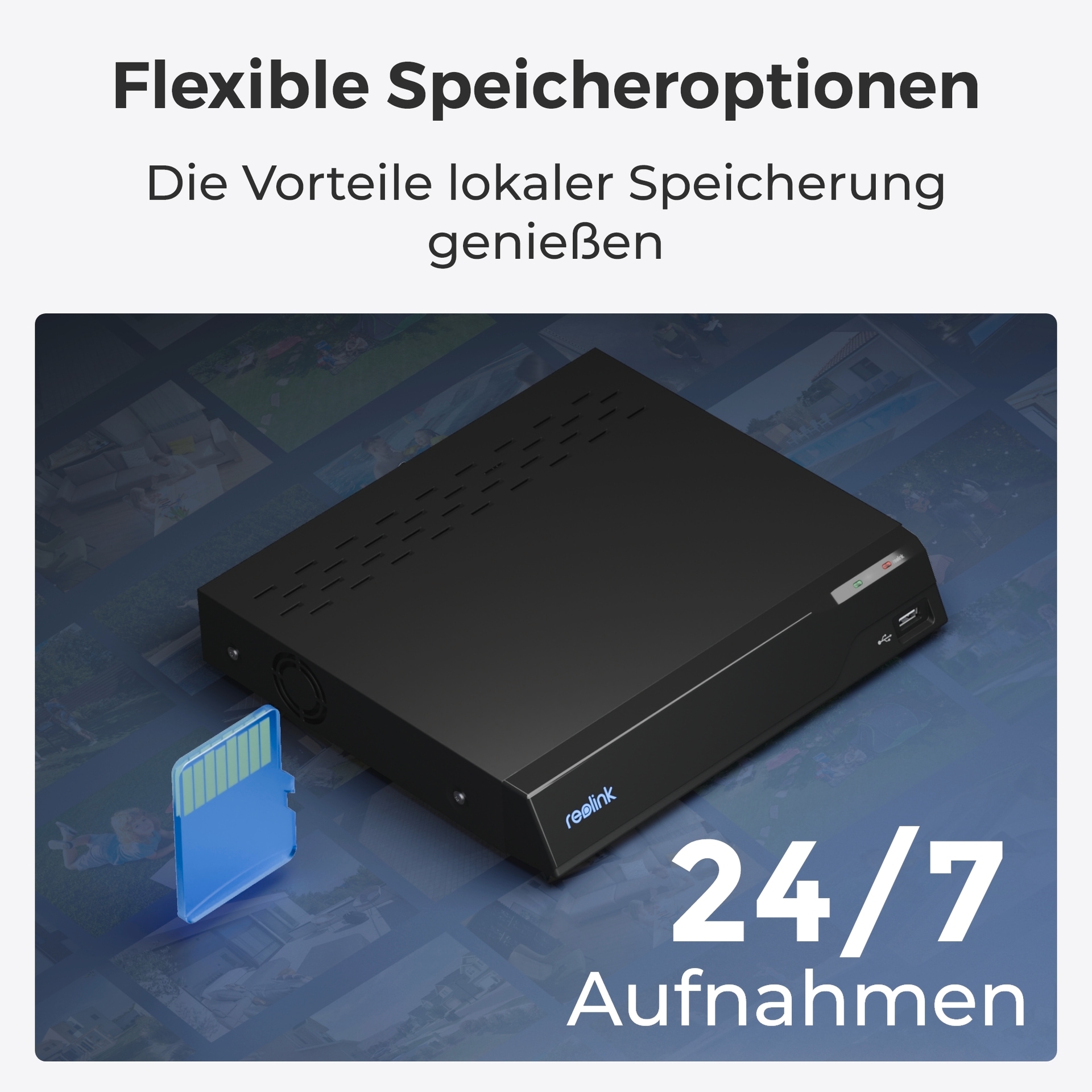 Reolink Überwachungskamera »Lumus Series E430 WiFi-Outdoor«, Außenbereich-Innenbereich, (Set, 2x E430)