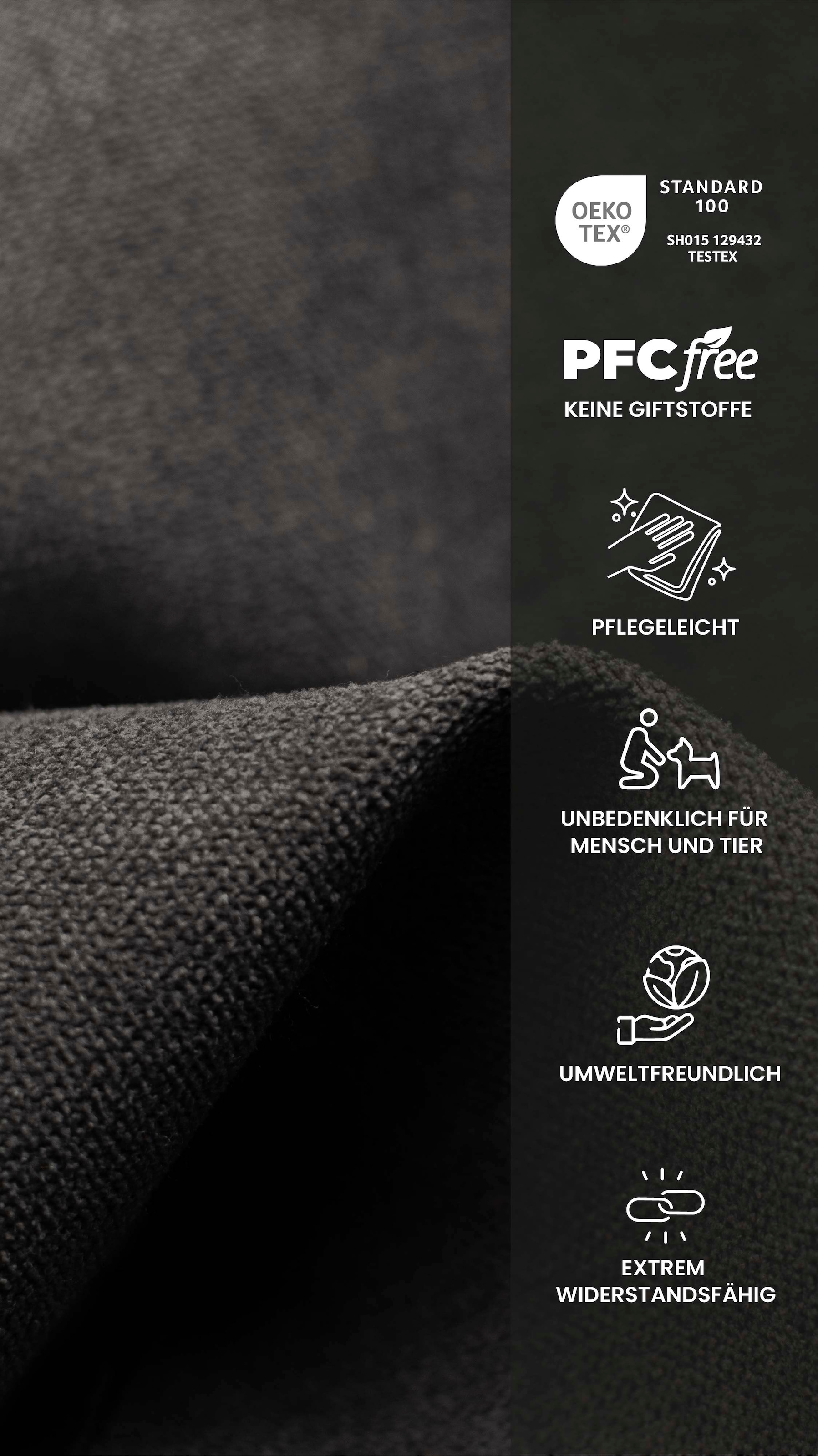 HELA 4-Fußstuhl »PARIS«, (Set), 2 St., Microfaser-Flachgewebe, 4-Fuß,Rundrohrgestell konisch,mit Armlehnen,gepolstert