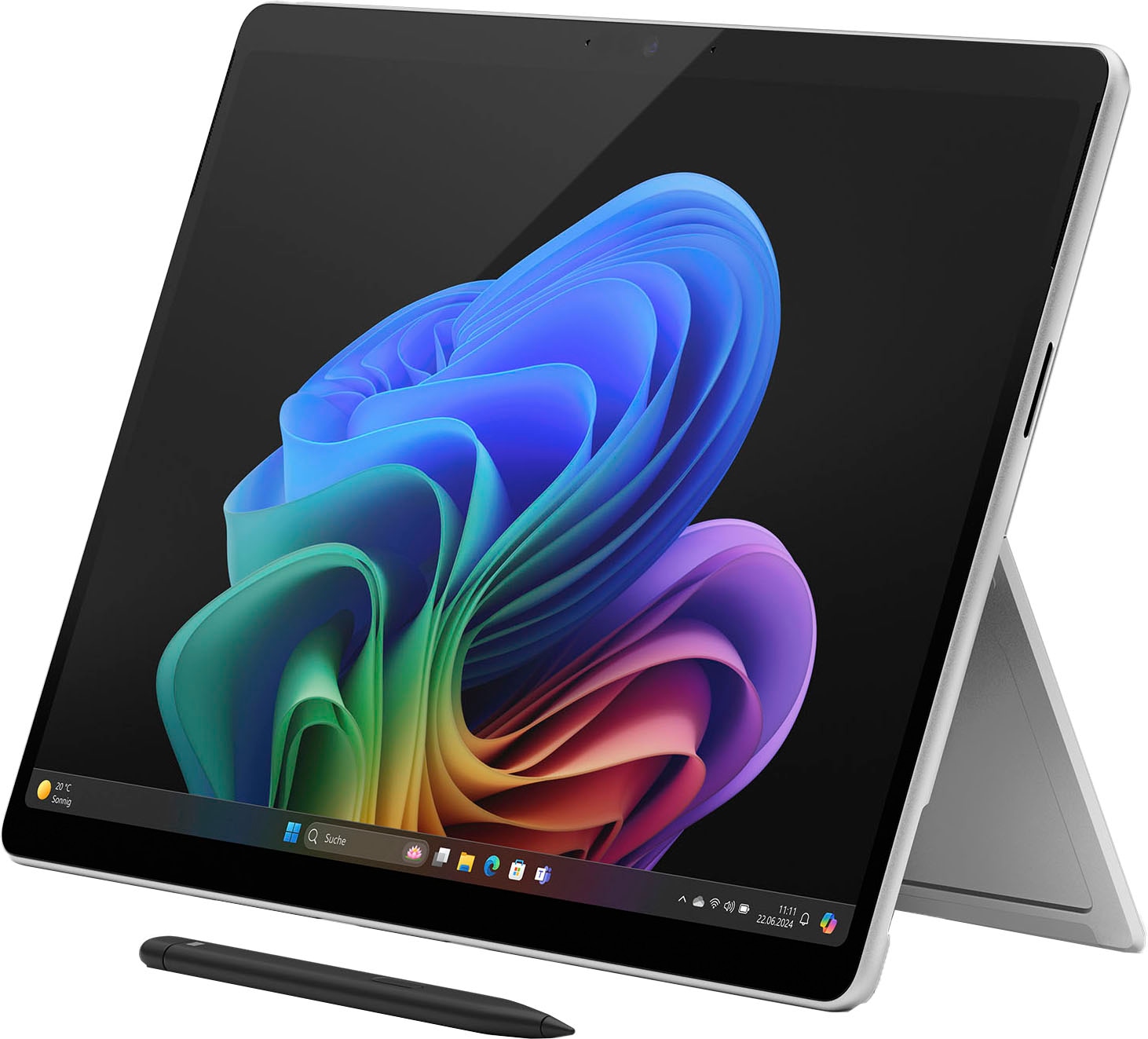 Microsoft Convertible Notebook »Surface Pro, Copilot+ PC, 13" Touch-Display, 16 GB RAM, 11. Edition«, 33,02 cm, / 13 Zoll, Qualcomm, Snapdragon X, Adreno, 512 GB SSD