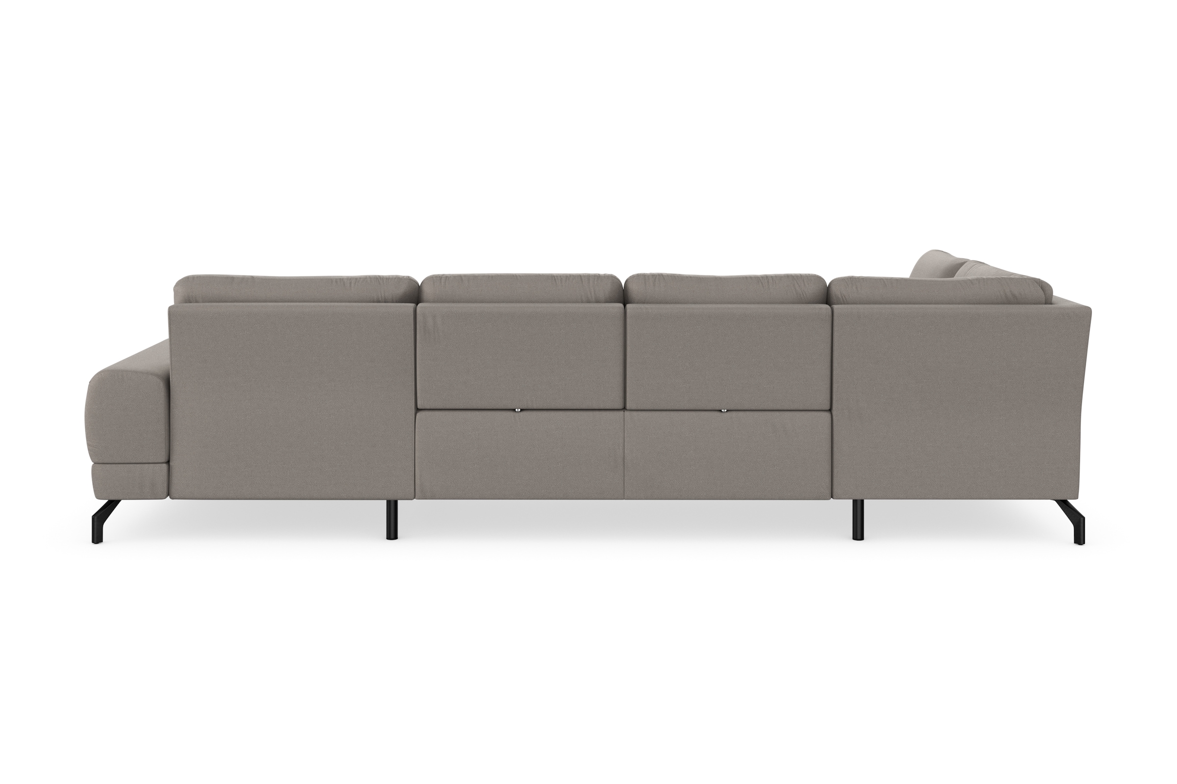 sit&more Wohnlandschaft »Cinturo U-Form«, inklusive Sitztiefenverstellung und Federkern, Sitzhöhe 45 cm