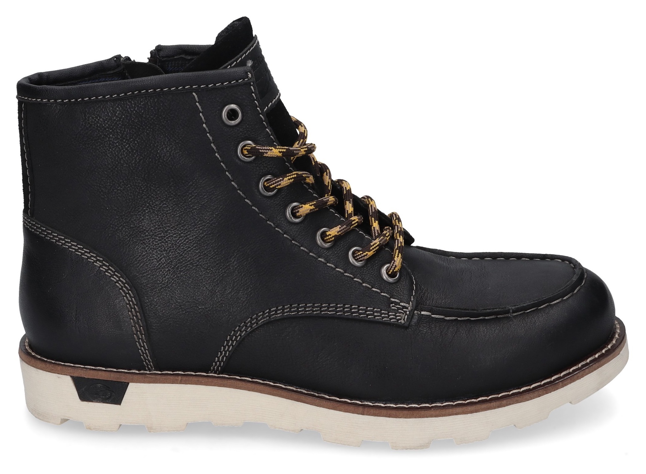 Dockers by Gerli Schnürboots, Boots, Freizeitschuh mit gepolsterter Innensohle