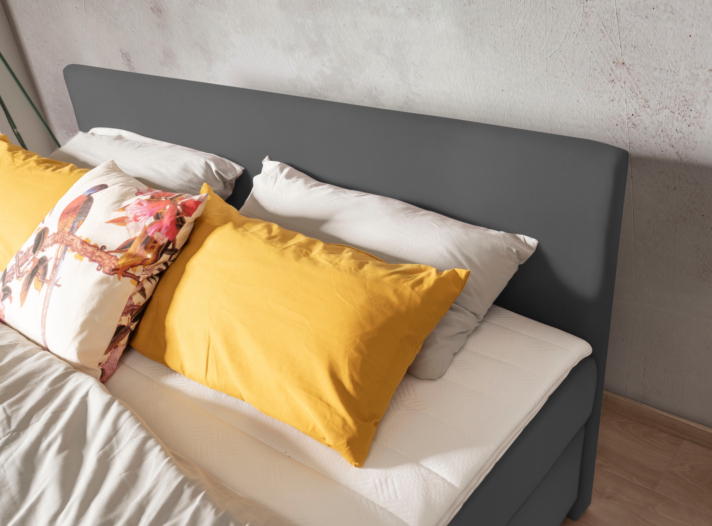 alina Boxspringbett inklusive Matratze und Topper, in diversen Ausführungen