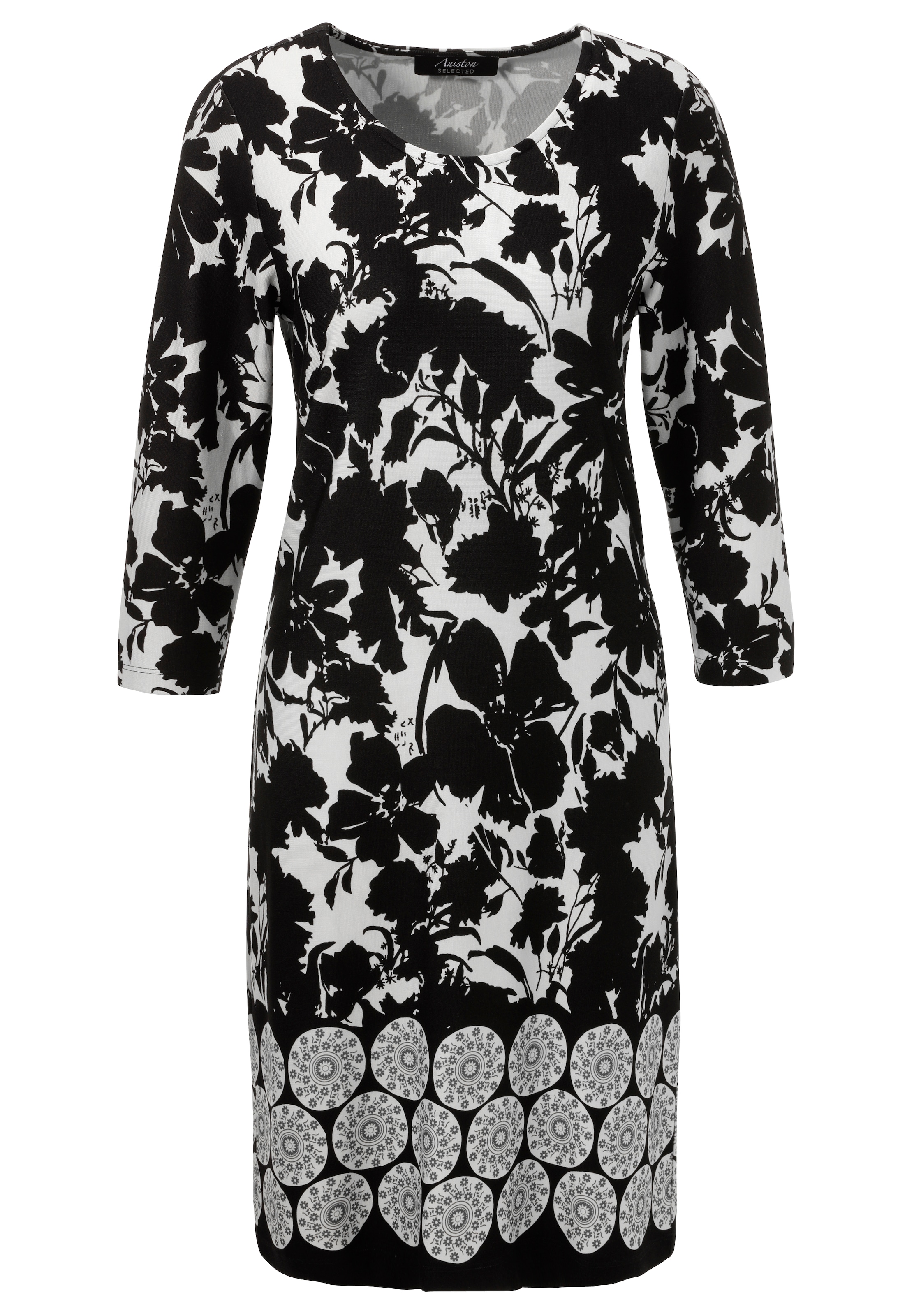 Aniston SELECTED Jerseykleid, mit fantasievollem, floralem Druck - NEUE KOLLEKTION