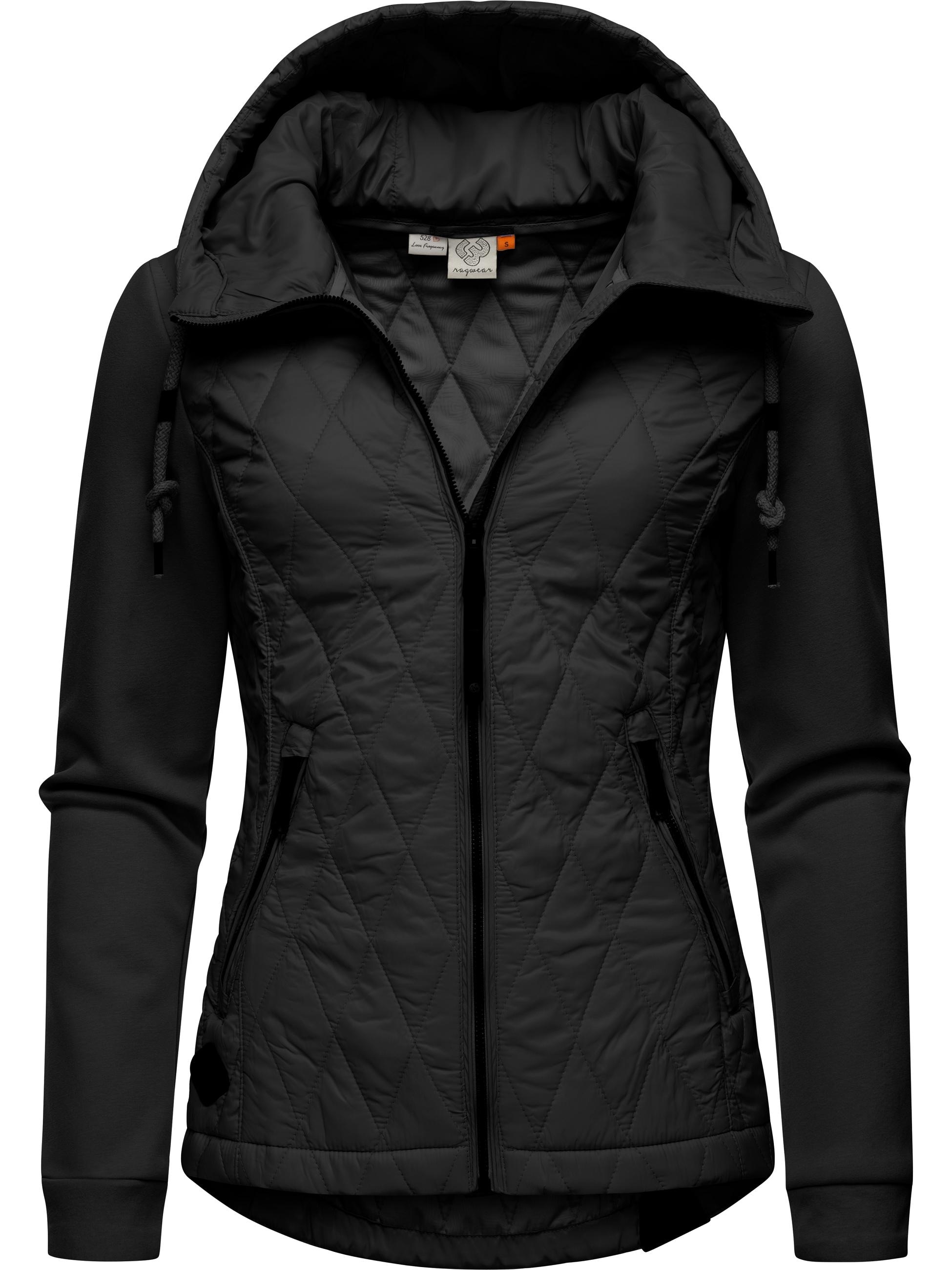 Ragwear Outdoorjacke »Outdoorjacke Lucinda«, mit Kapuze, Steppjacke aus modernem Materialmix mit Kapuze