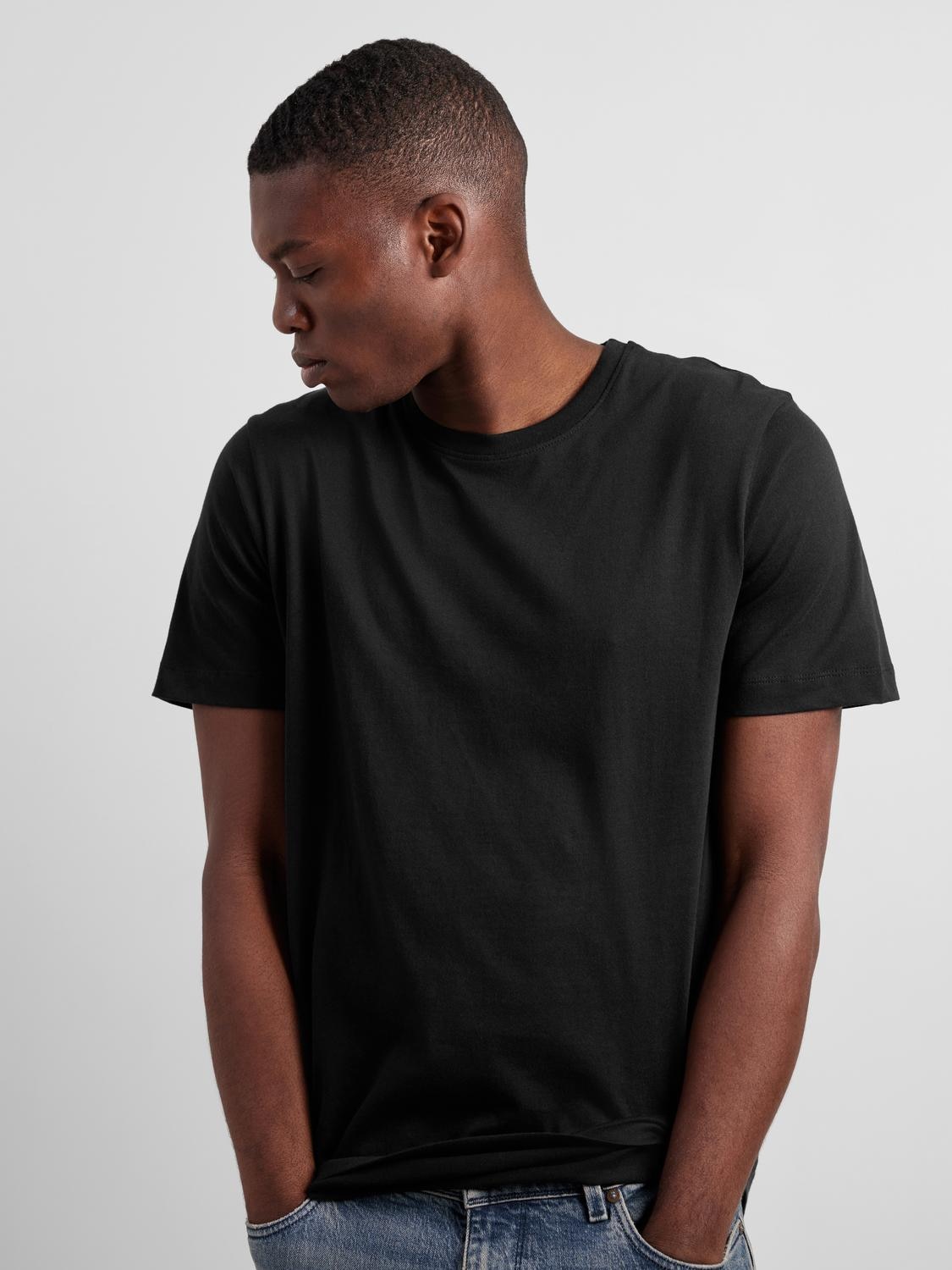 SELECTED Rundhalsshirt »SLHZREG-DAN 3 PACK SS O-NECK TEE« Packung, 3