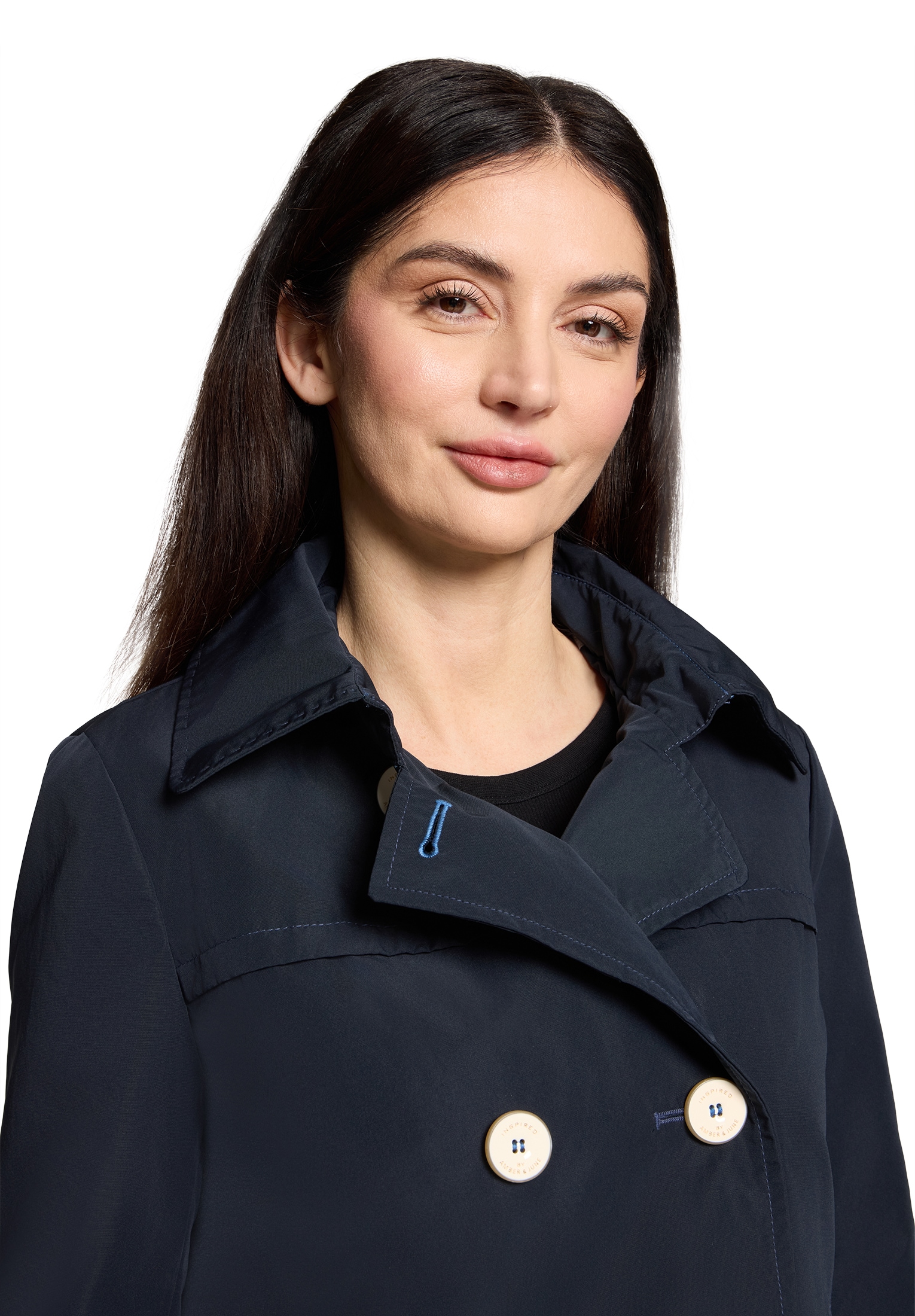 Amber & June Sommerjacke »Sommerjacke mit Kragen«