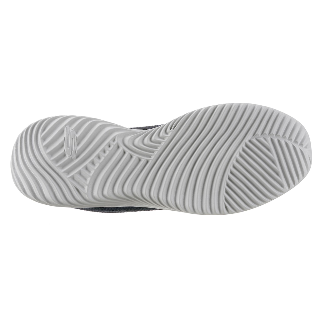 Skechers Slip-On Sneaker »BOUNDER«, mit leichter Laufsohle