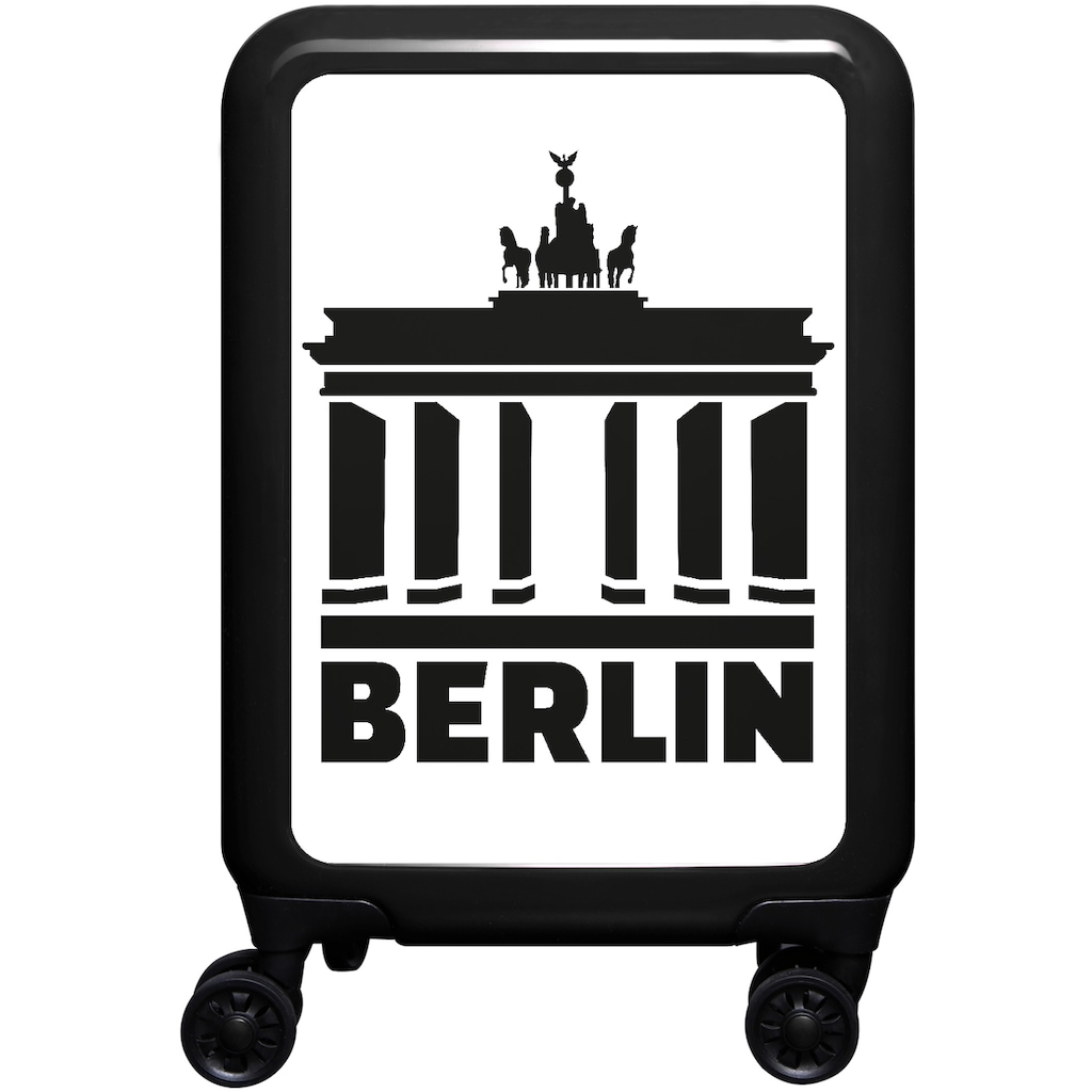 meinTrolley Hartschalen-Trolley »Berlin 77 cm« 4 Rollen Made in Germany