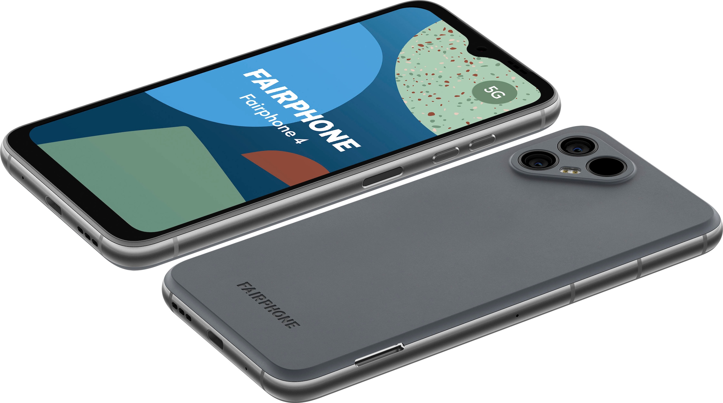 Fairphone Smartphone »Fairphone 4«, grau