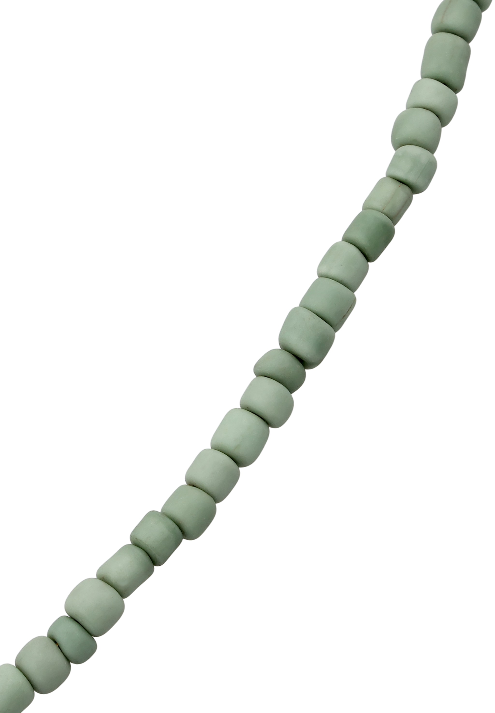 Kuzzoi Silberkette »Halskette Glas Beads Grün 925 Sterling Silber vergoldet«