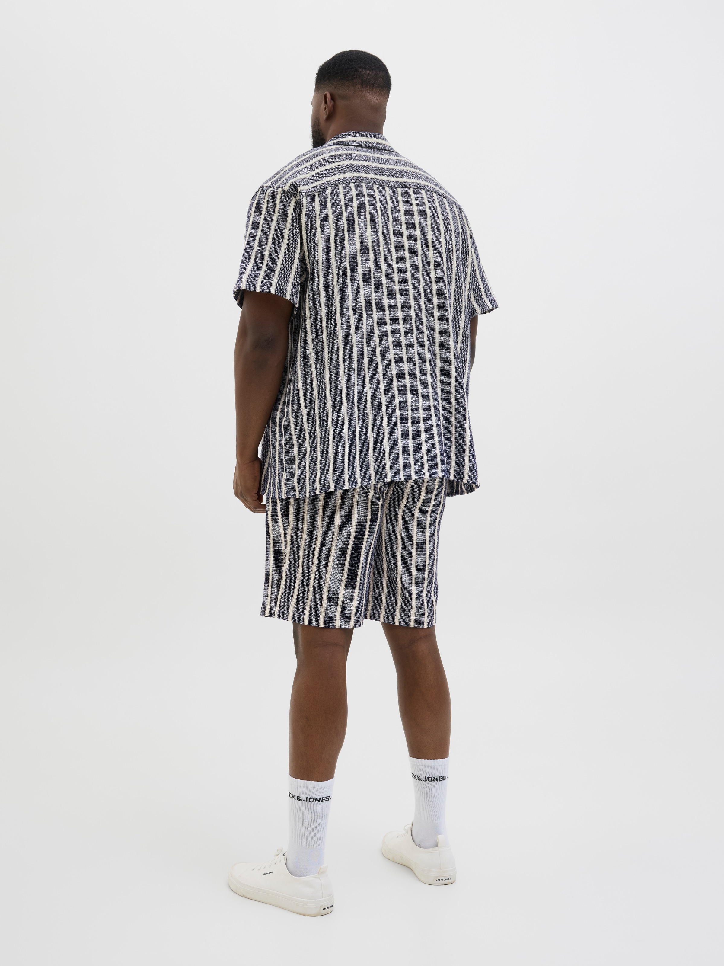 Jack & Jones PlusSize Kurzarmhemd »JORCOBA STRIPE RESORT SHIRT SS SN PLS«