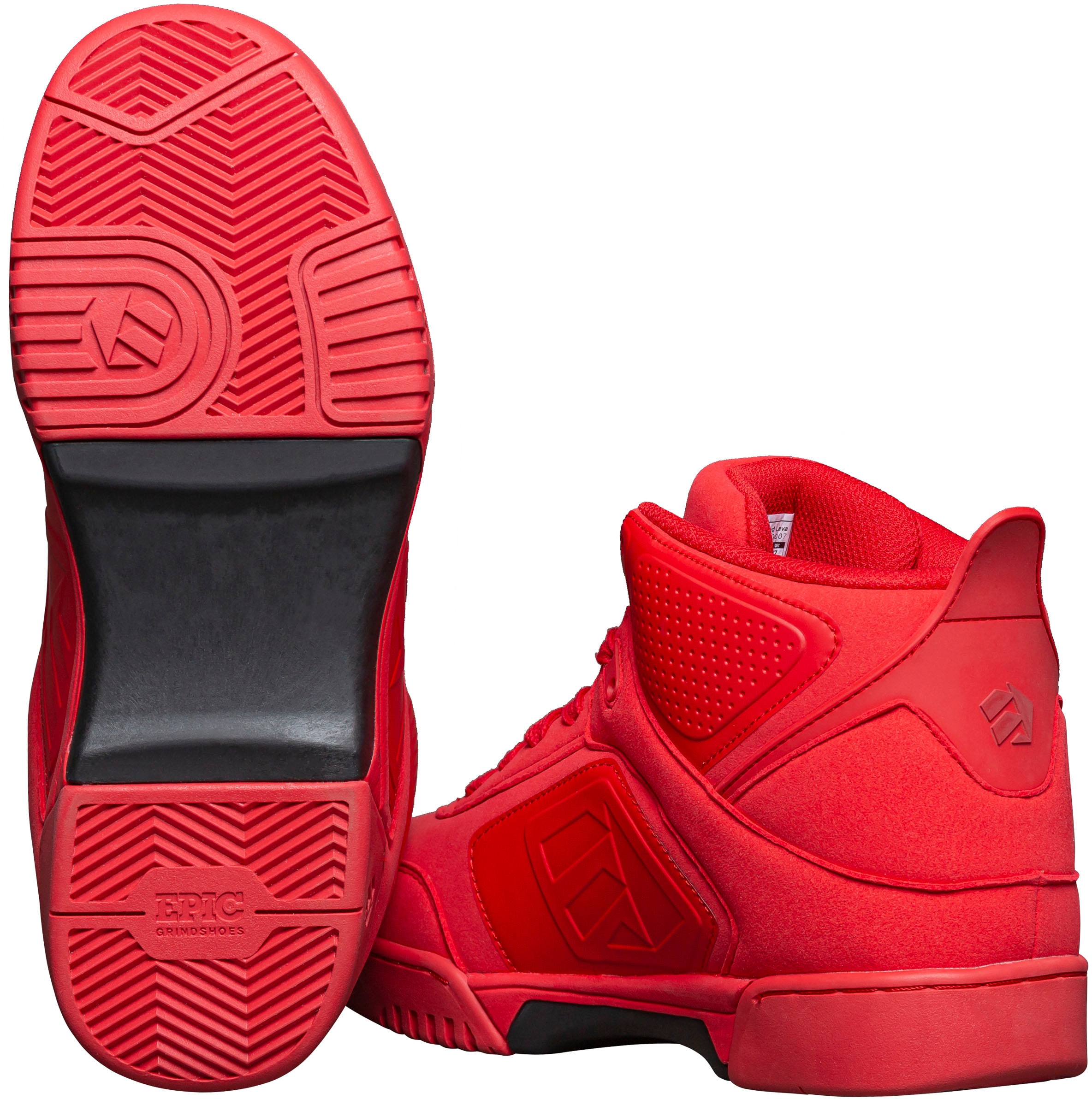 EPIC Grindshoes Gleitschuh »Red Lava/Clean White«