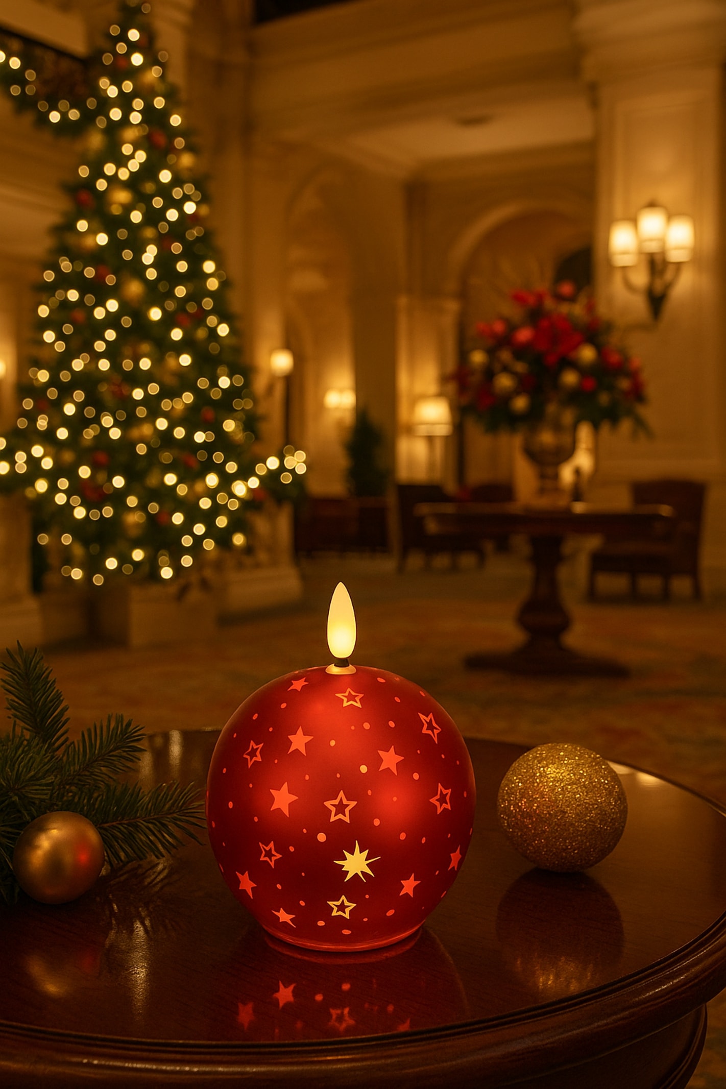 I.GE.A. LED-Kerze »Kugel-Kerze B«