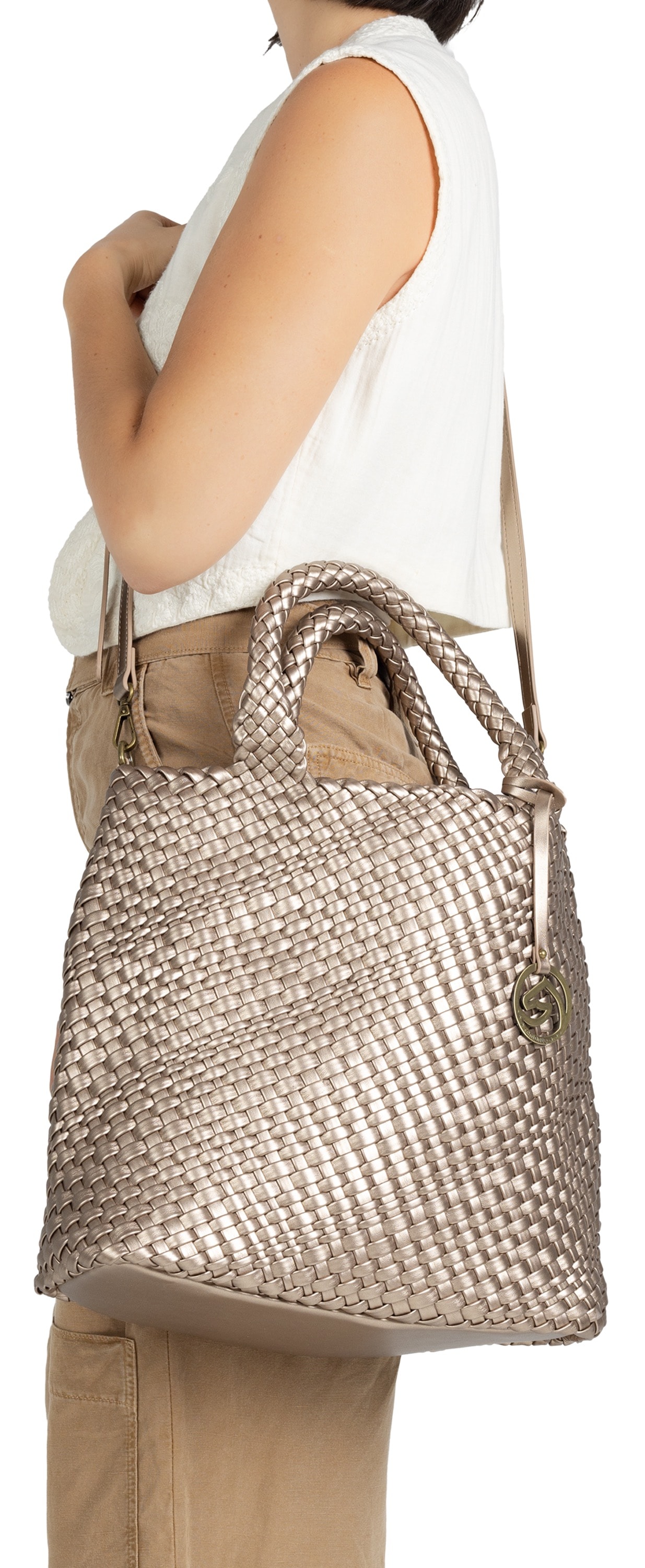 Remonte Umhängetasche, Damen-Henkeltasche, Schultertasche mit herausnehmbarer Innentasche