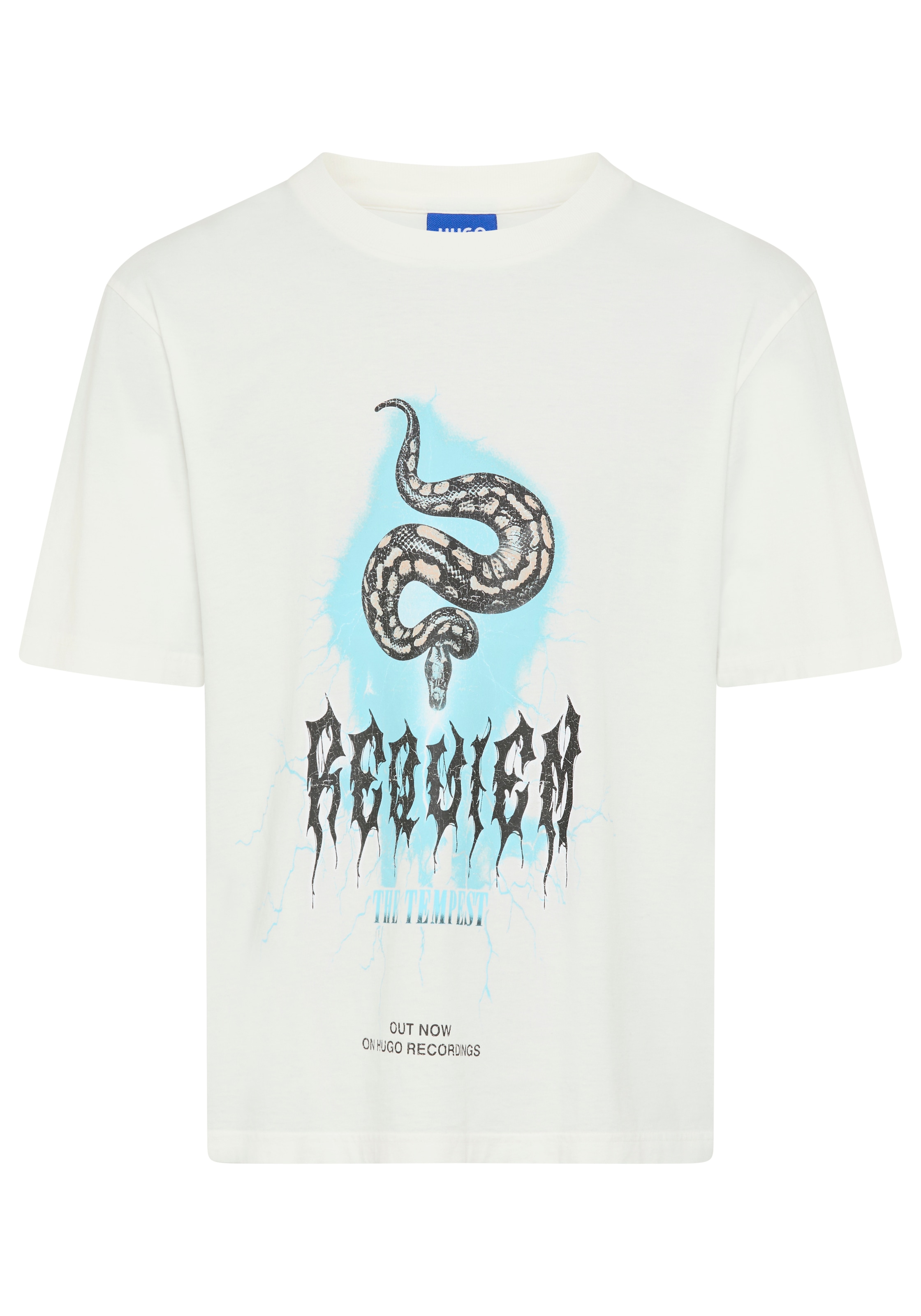 HUGO Blue T-Shirt mit Frontprint