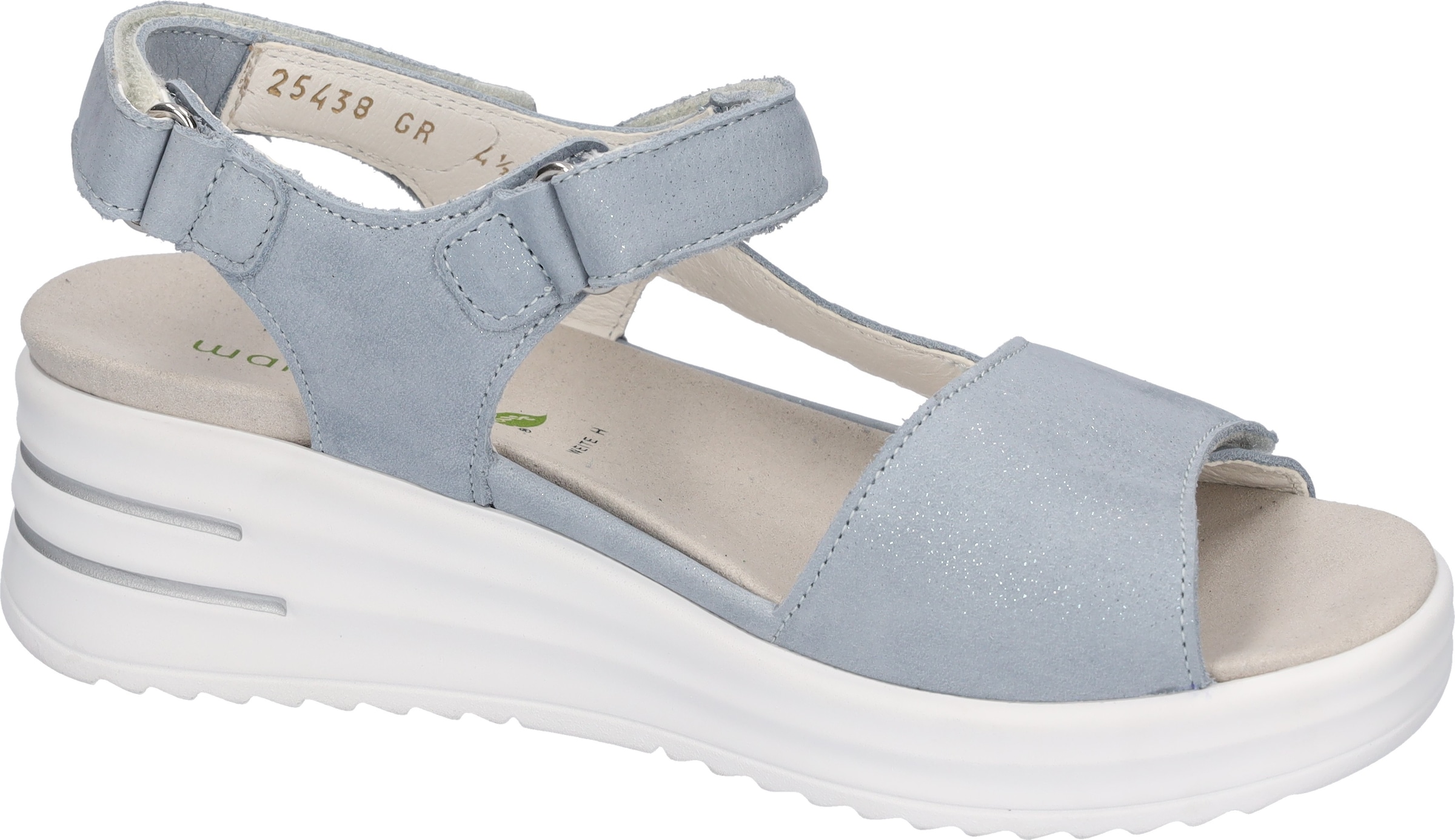 Waldläufer Keilsandalette »H-DINA«  Sandale, Klettschuh, Sommerschuh in Komfortweite H (= sehr weit)