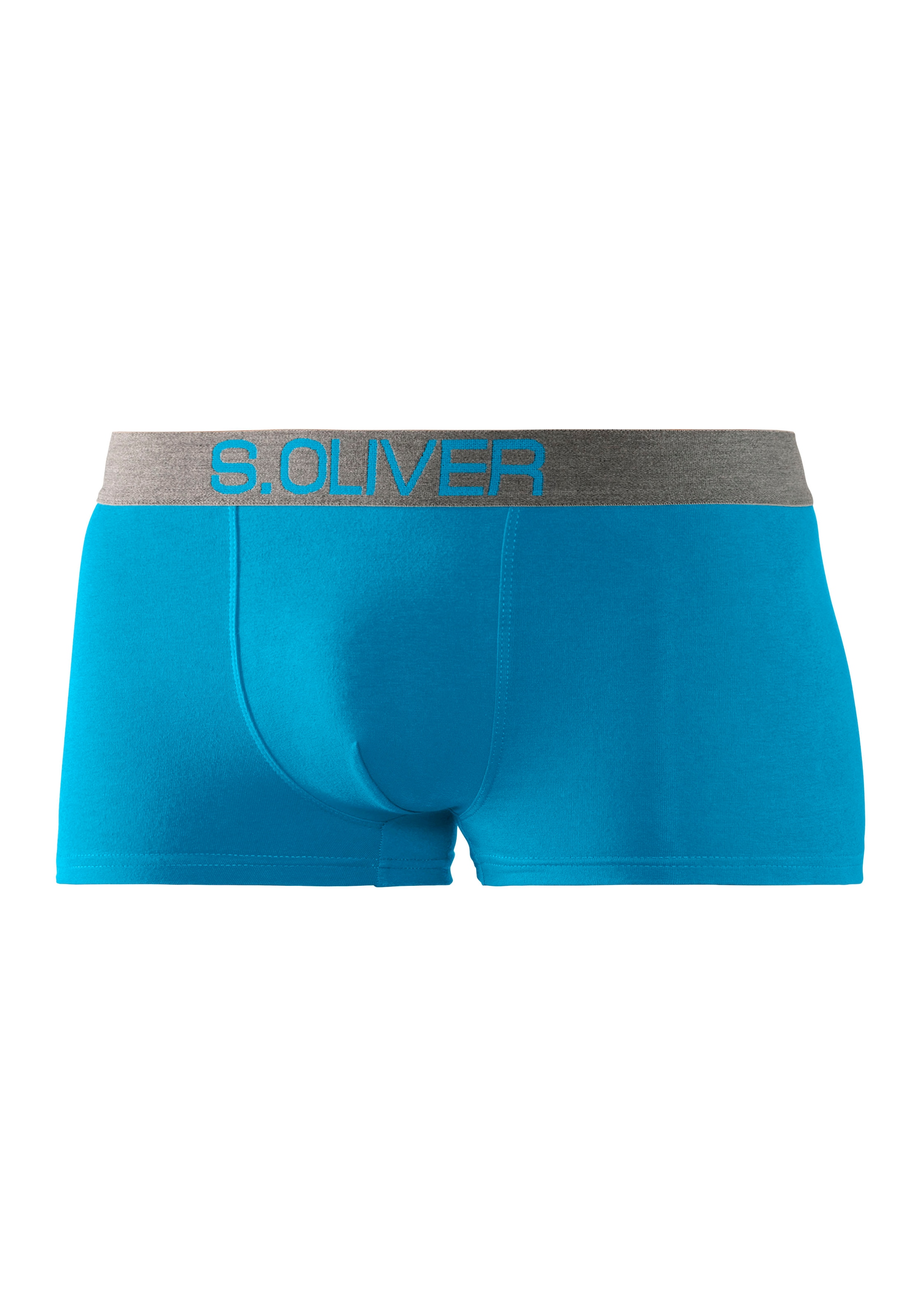 s.Oliver Hipster, (Packung, 4 St.), knapp sitzende Boxershorts für Herren aus Baumwoll-Mix