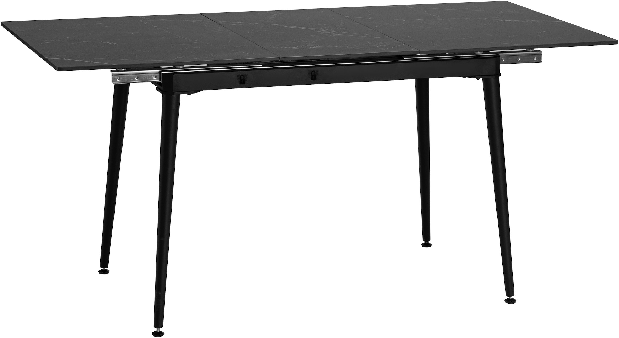 Home affaire Esstisch »Melwine Ausziehtisch Esszimmer«, Keramiktisch, mit Auszugsfunktion 120-160 cm