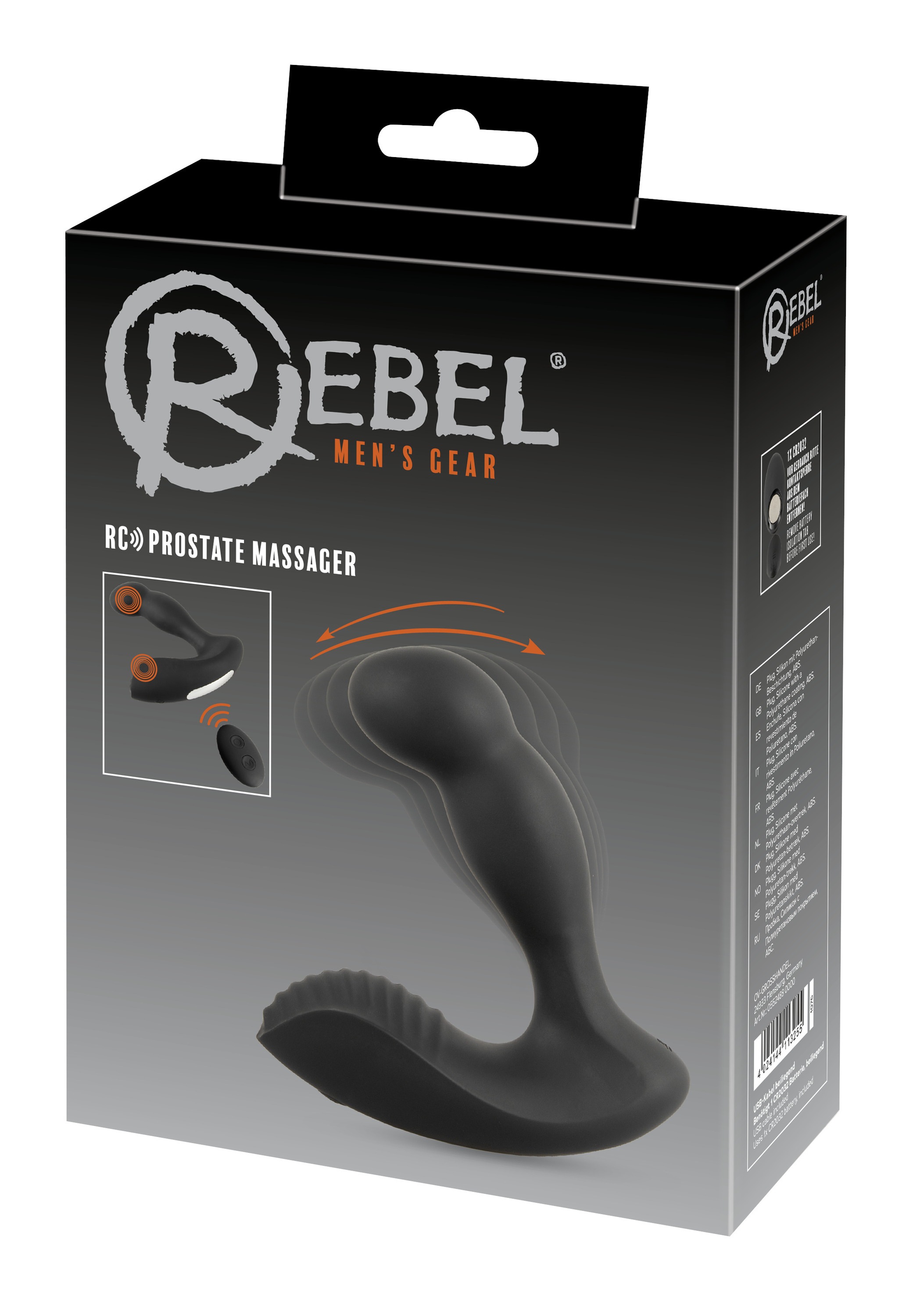 REBEL Anal-Stimulator »Prostata-Vibrator RC Prostate Massager« ()