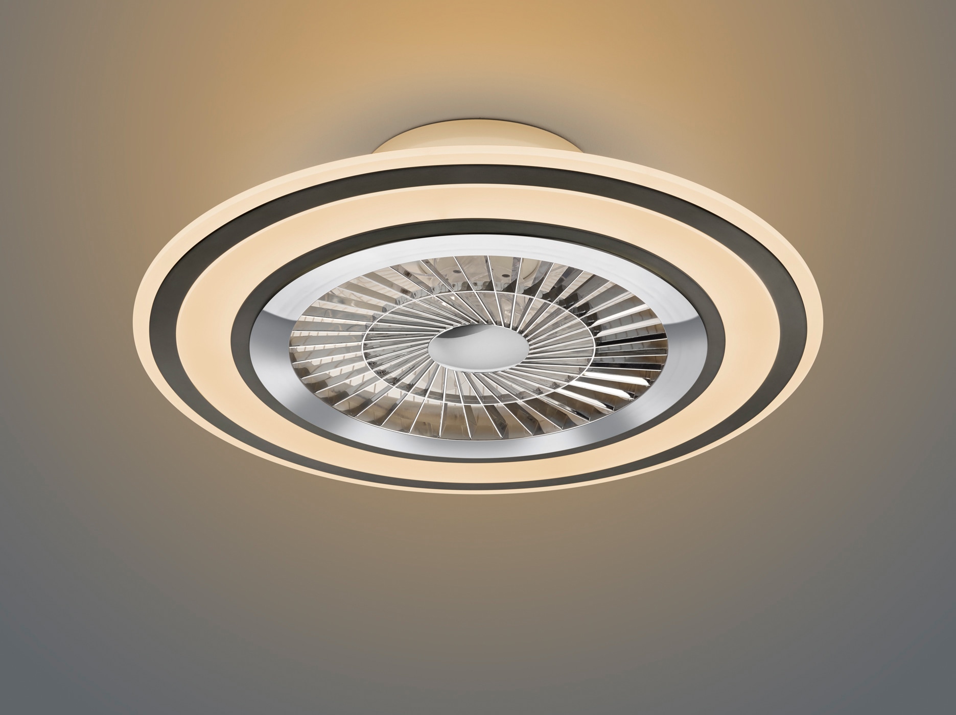 TRIO Leuchten schaltbar mit online und Garantie Ventilator, Dimmer XXL Leuchte Deckenleuchte »Flaga«, und LED getrennt kaufen mit Jahren integrierter Nachtlicht. Ventilator Fernbedienung, 3 |