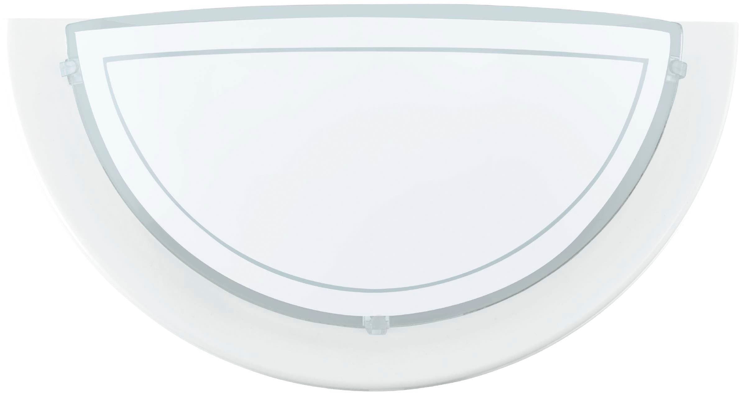 EGLO LED Wandleuchte »PLANET 1 Wandlampe 1 flammig, aus Metall und Glas, Lampe« E27 1 Stk. Wandleuchte, Wandbeleuchtung aus Metall und Glas, Lampe, E27 Fassung