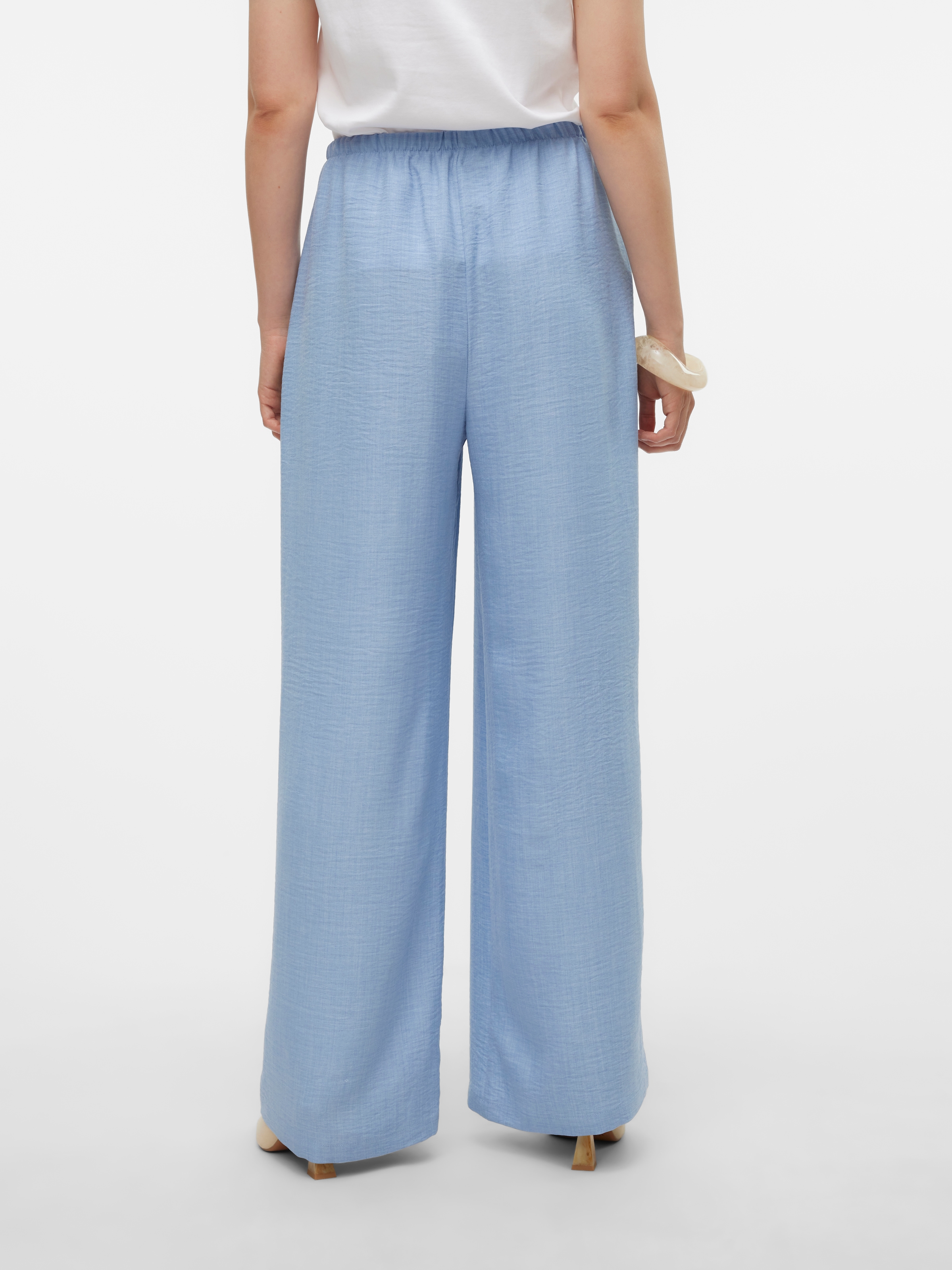 Vero Moda Schlupfhose »VMMELANEY HW LOOSE PANT WVN GA NOOS«