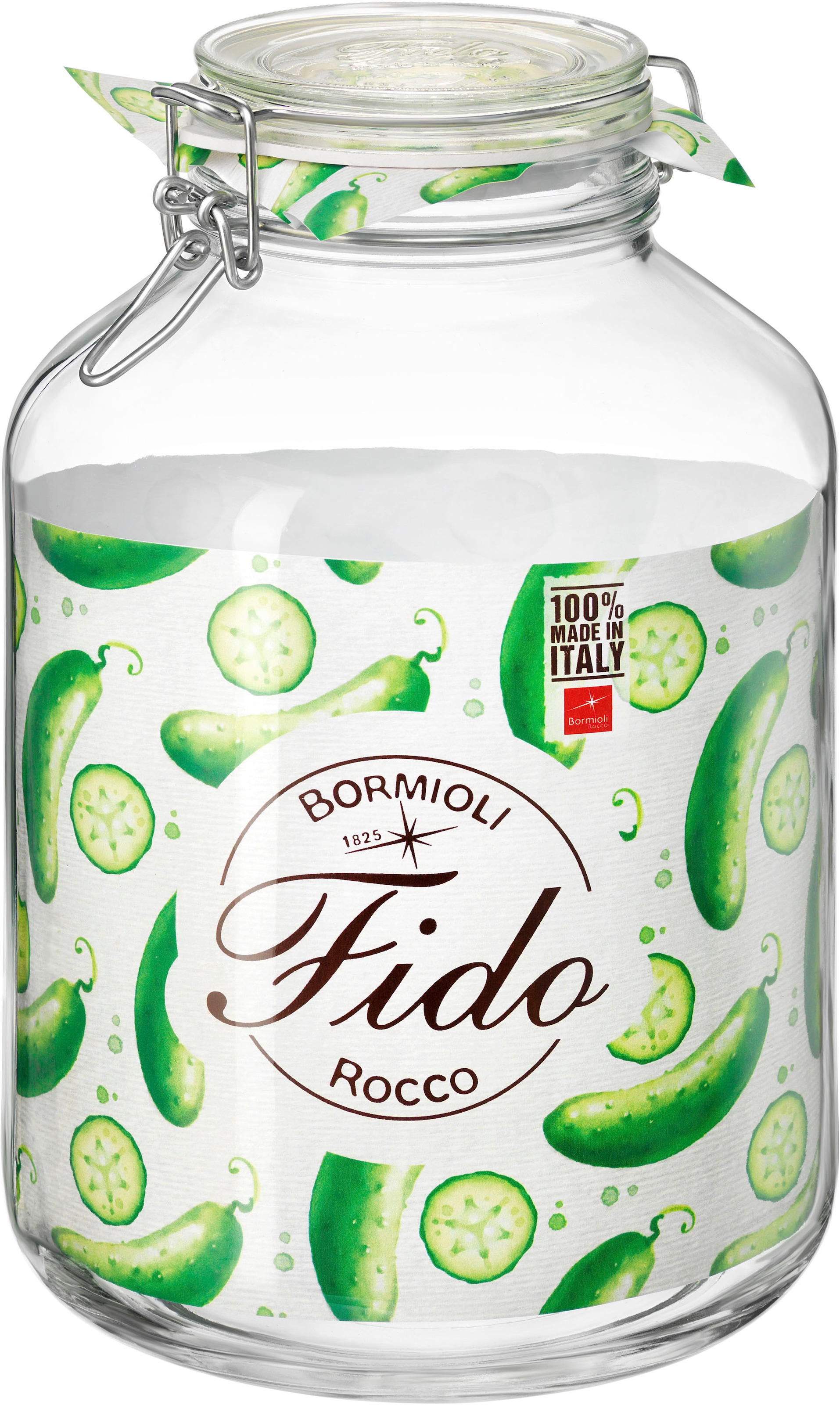 Bormioli Rocco Vorratsglas "Fido" luftdicht verschließbar, mit Bügelverschluß