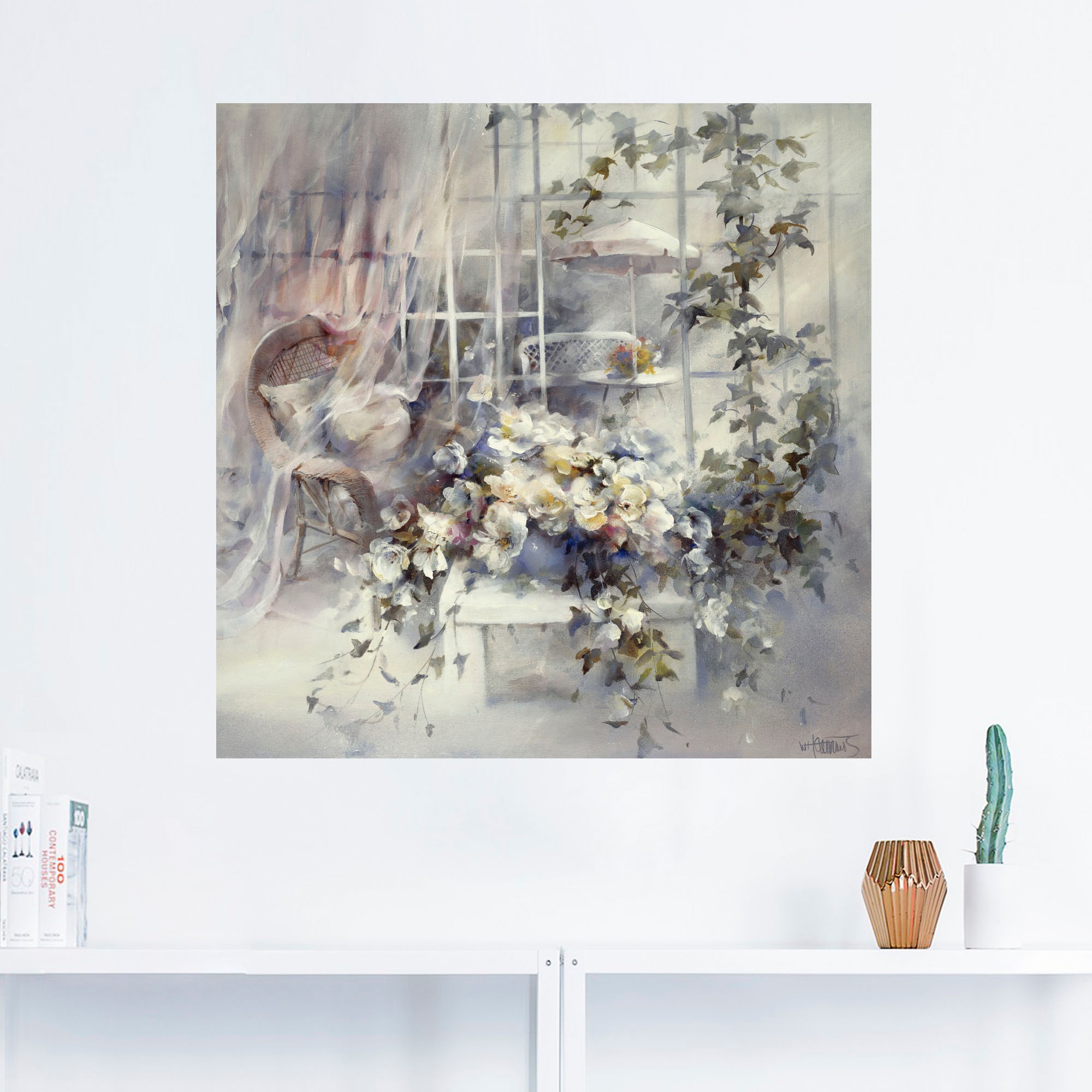 Artland Wandbild »Bezaubernde Moment«, Blumen, (1 St.), als Leinwandbild, Poster, Wandaufkleber in verschied. Größen