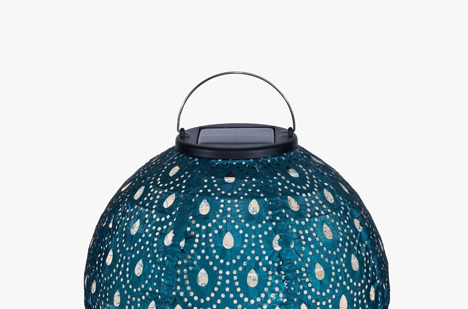 Pauleen LED Solarleuchte »Sunshine Charm Lampion Solar blau Tyvek Vlies«, 1 flammig, Laterne