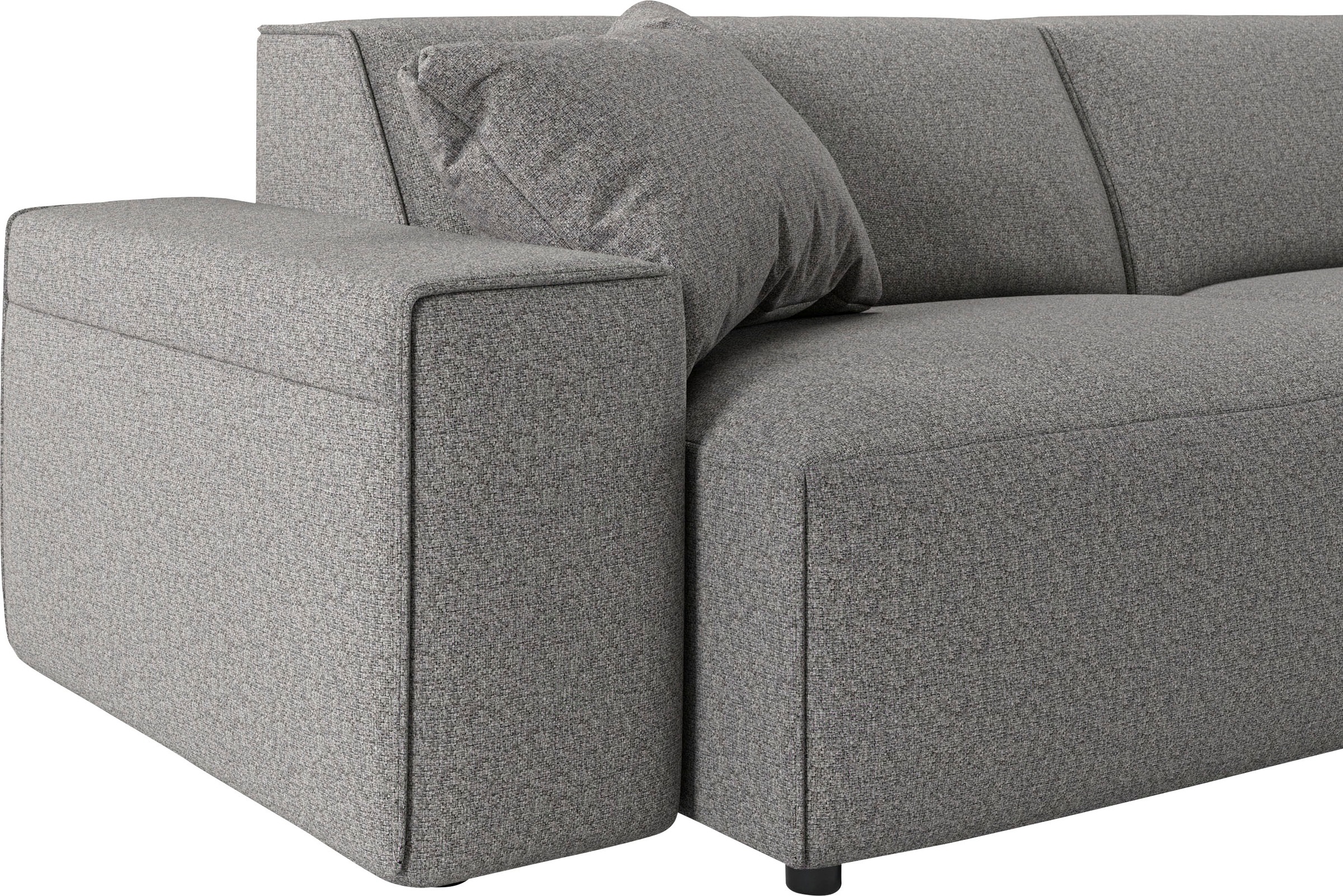 andas Ecksofa »Glimminge auch in Breitcord, Feincord, Bouclé + Easy care-Bezug«, L-Form, Breite 294, Zierkissen