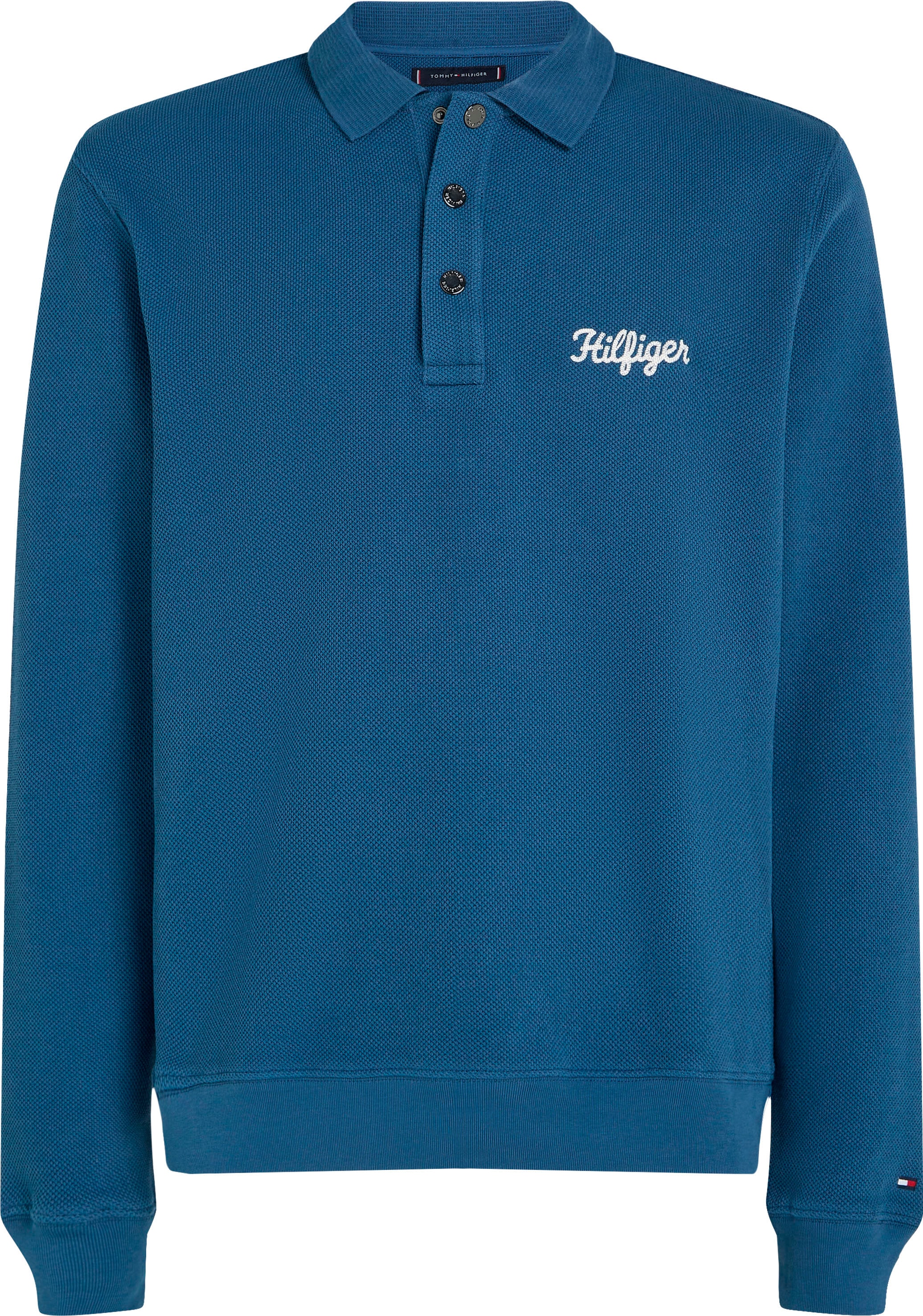 Tommy Hilfiger Langarm-Poloshirt »CHAINSTITCH L/S REG POLO«