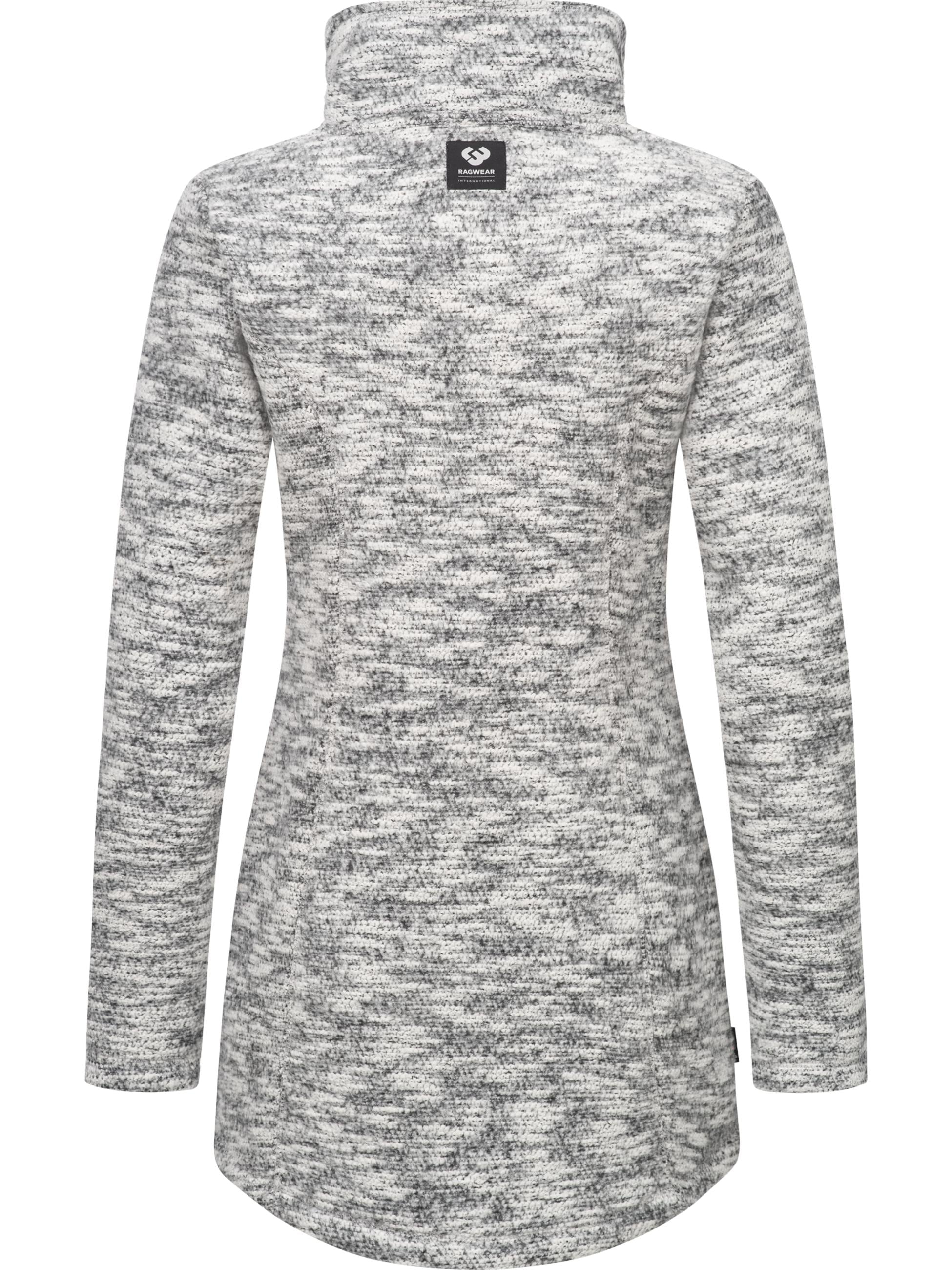 Ragwear Kapuzensweatjacke »Strickjacke Miram Melange«