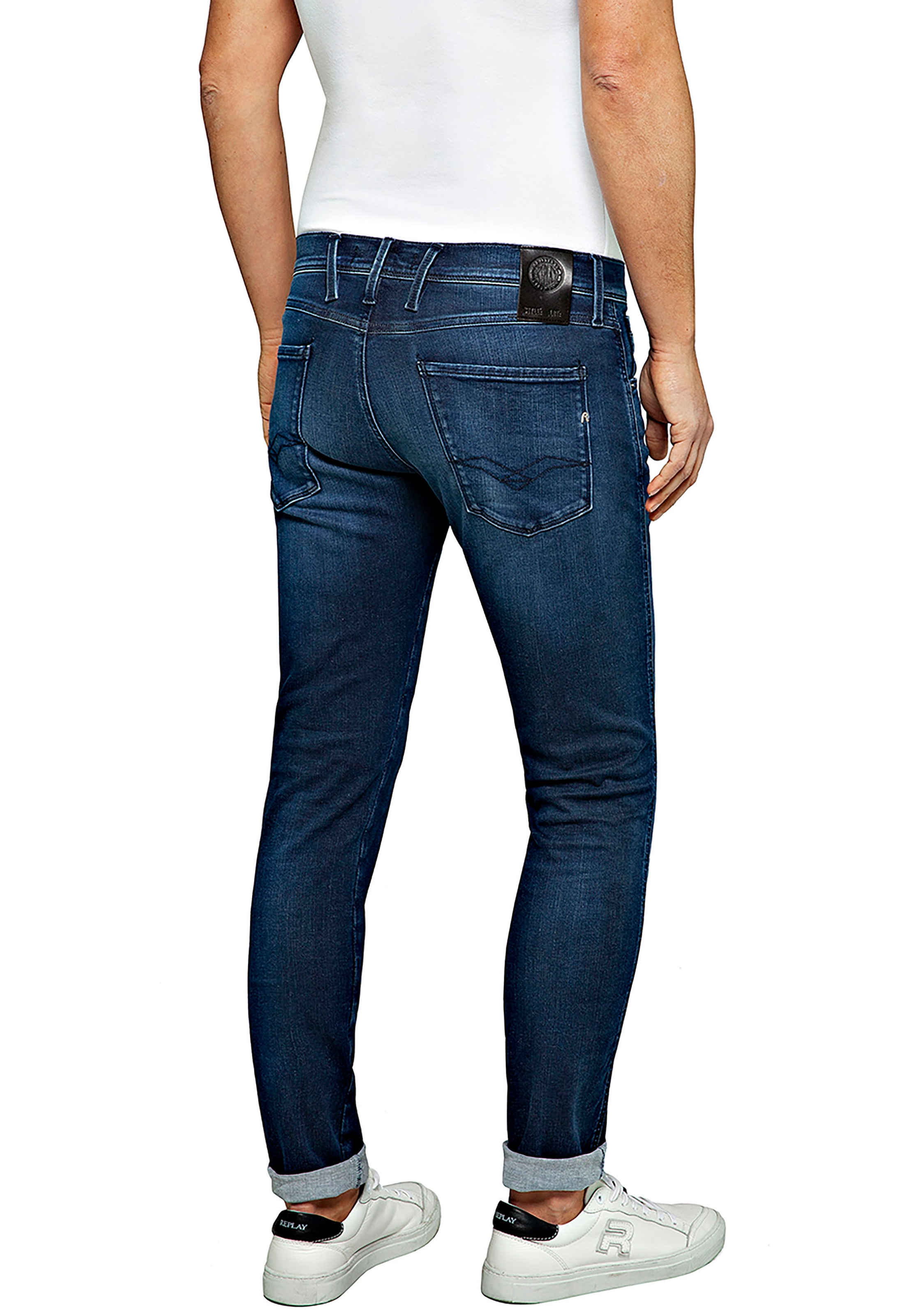 Replay Slim-fit-Jeans »ANBASS HYPERFLEX BIO« mit Stretch-Anteil