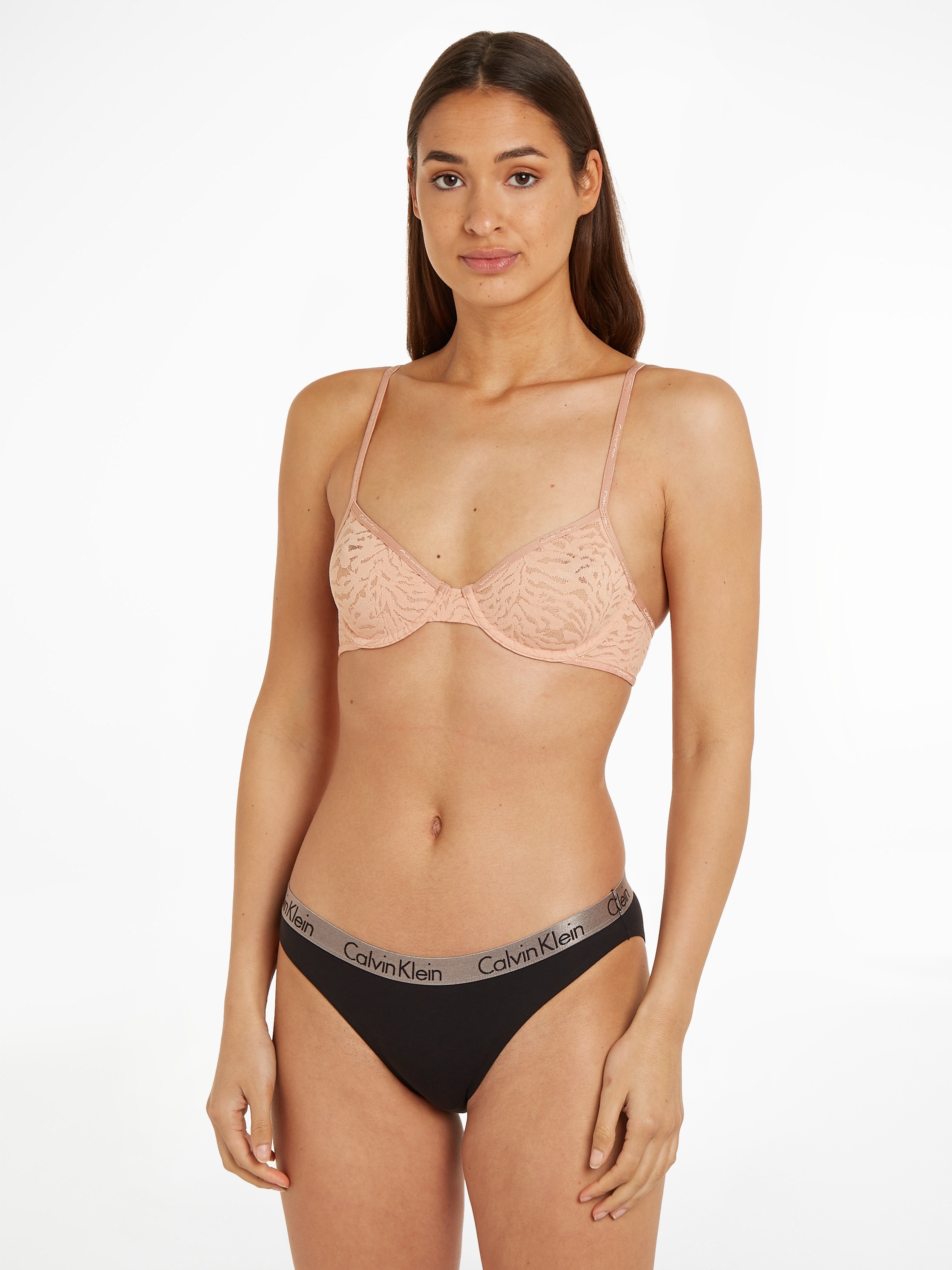 Calvin Klein Underwear Bügelloser BH »UNLINED DEMI«, aus Spitze