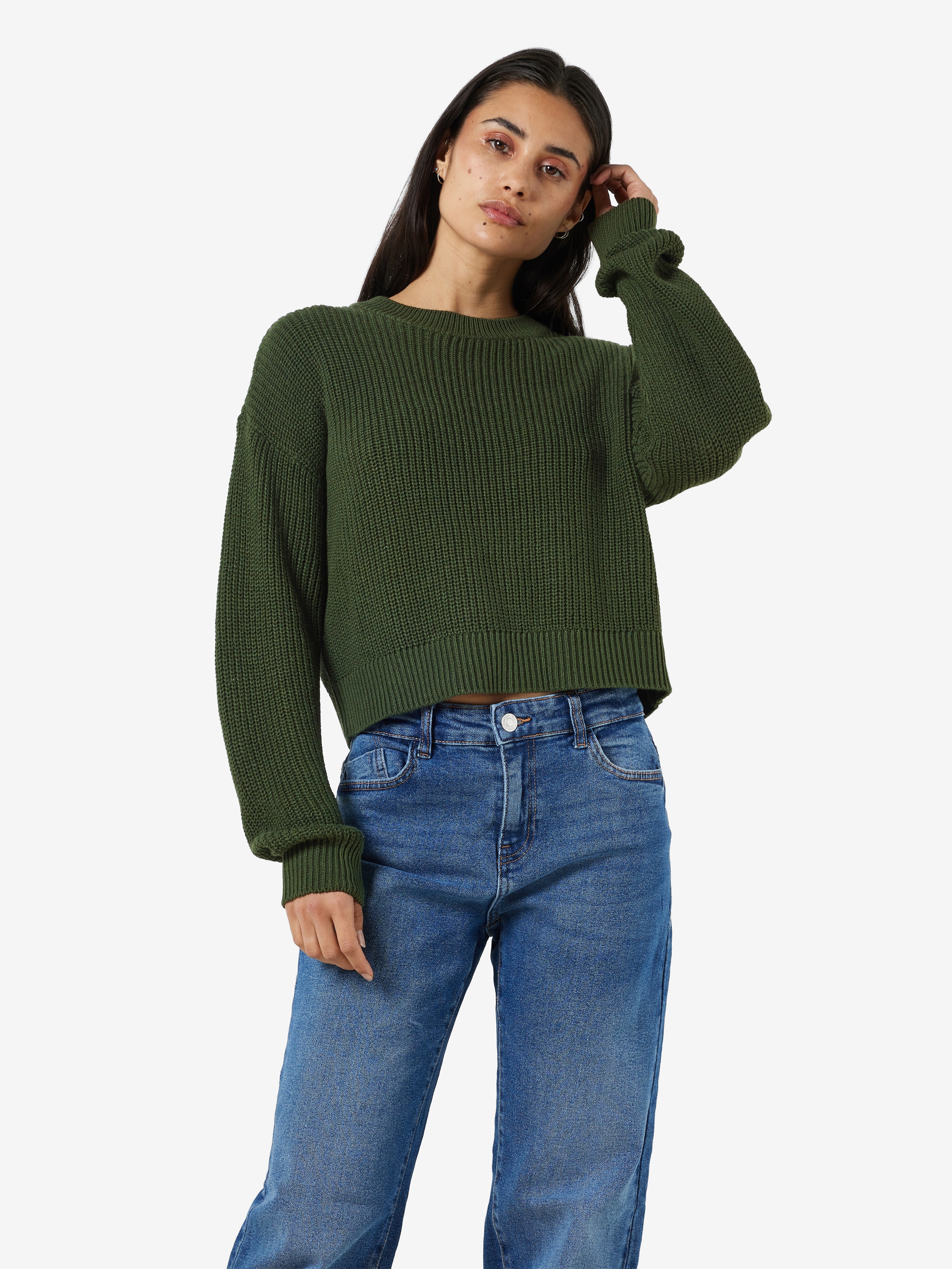 Noisy may Rundhalspullover »NMMAYSA L/S O-NECK KNIT NOOS«