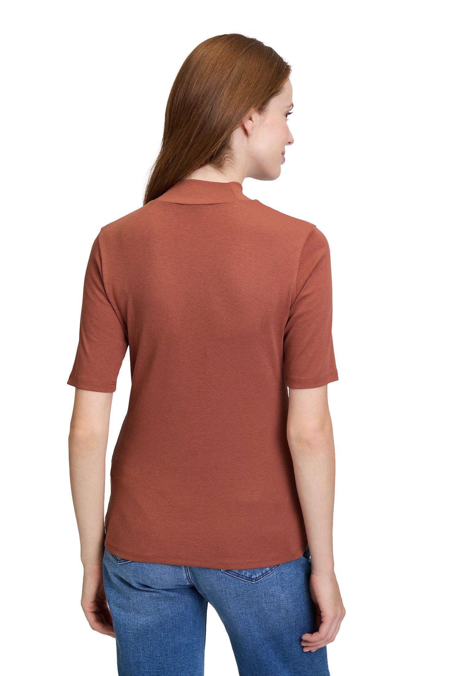 Cartoon T-Shirt »Basic Shirt mit Kragen«
