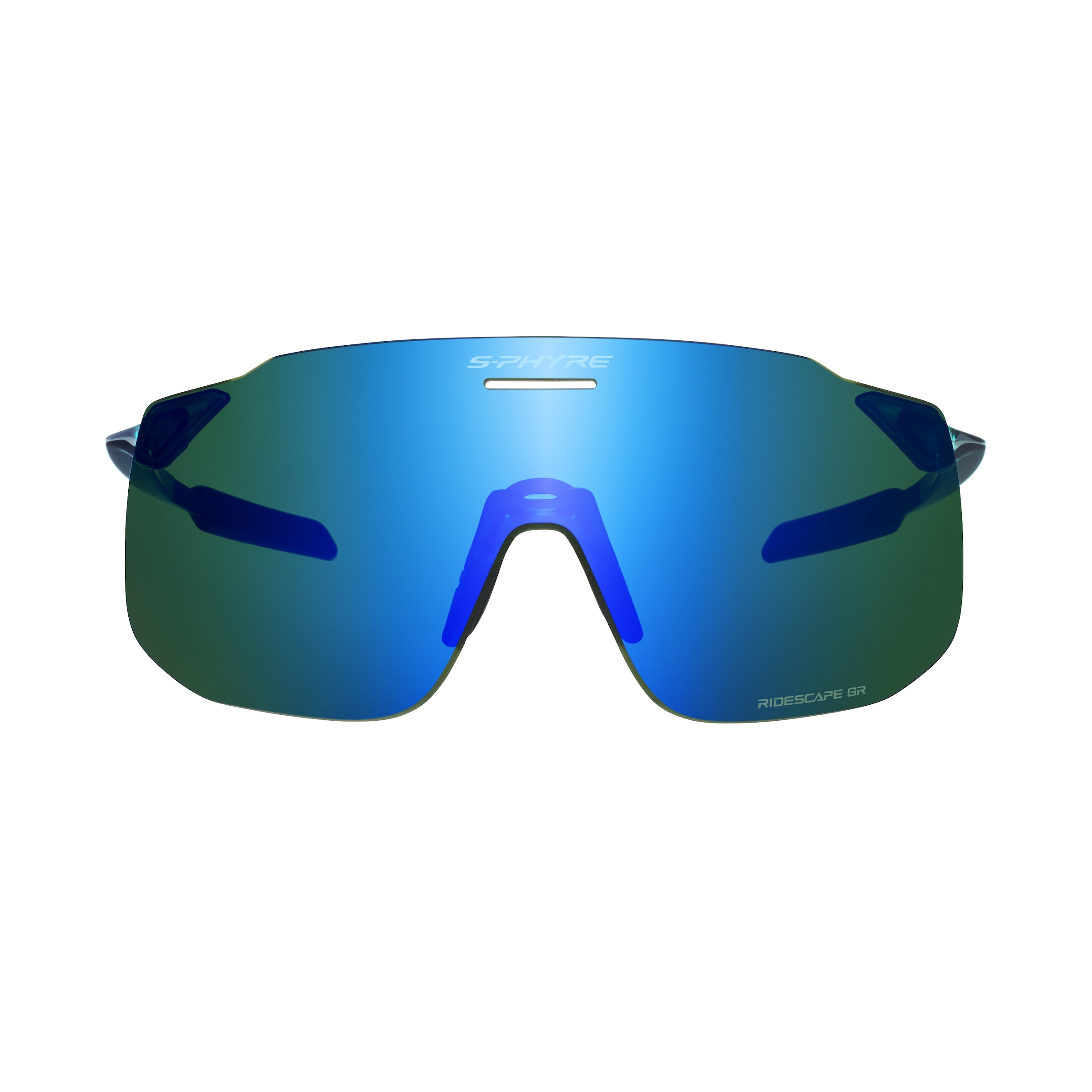 Shimano Fahrradbrille »Fahrrad- Sonnenbrille S-PHYRE SL Ridescape Gravel, Green Sapphire«
